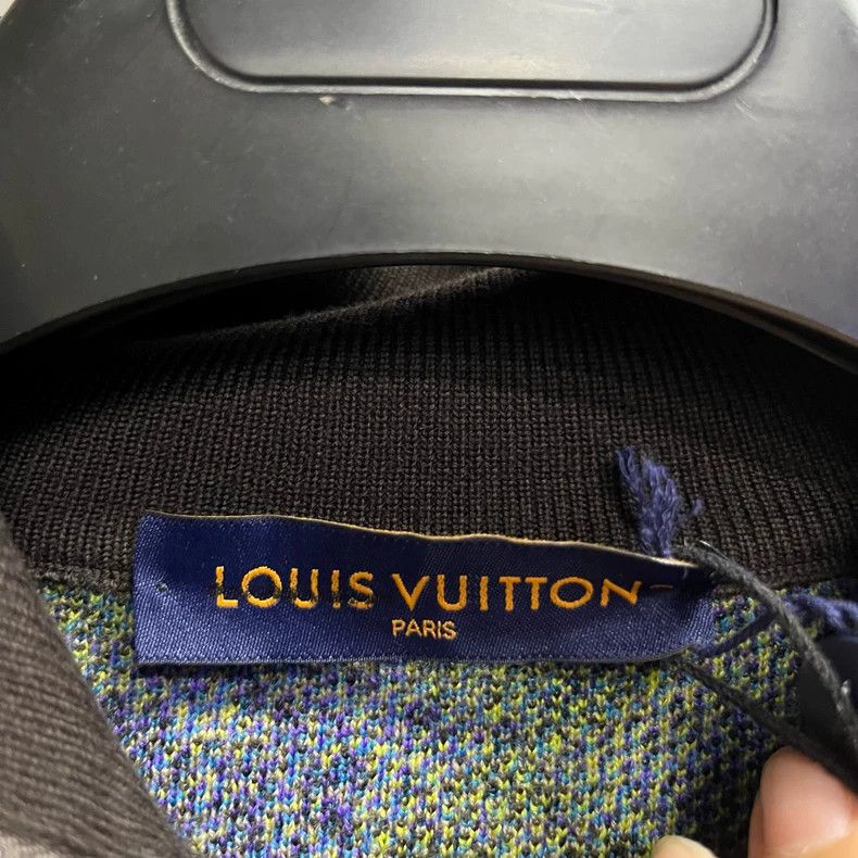 Louis Vuitton Louis Vuitton Black Floral Zip Long Sleeve Jacket Size US S / EU 44-46 / 1 - 2 Thumbnail