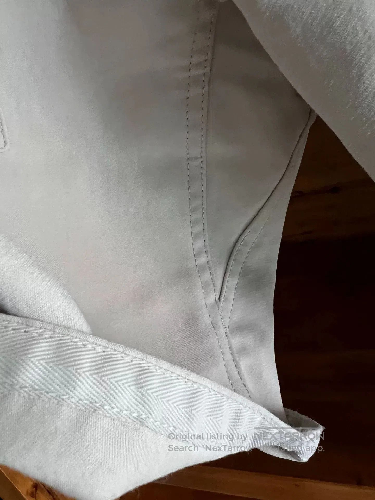 Japanese Brand breathable cream work shorts with details. Size US 32 / EU 48 - 9 Thumbnail