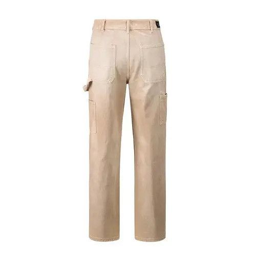 VIBE Beige Paint Splatter Distressed Denim Jeans y2k Size US 33 - 7 Thumbnail