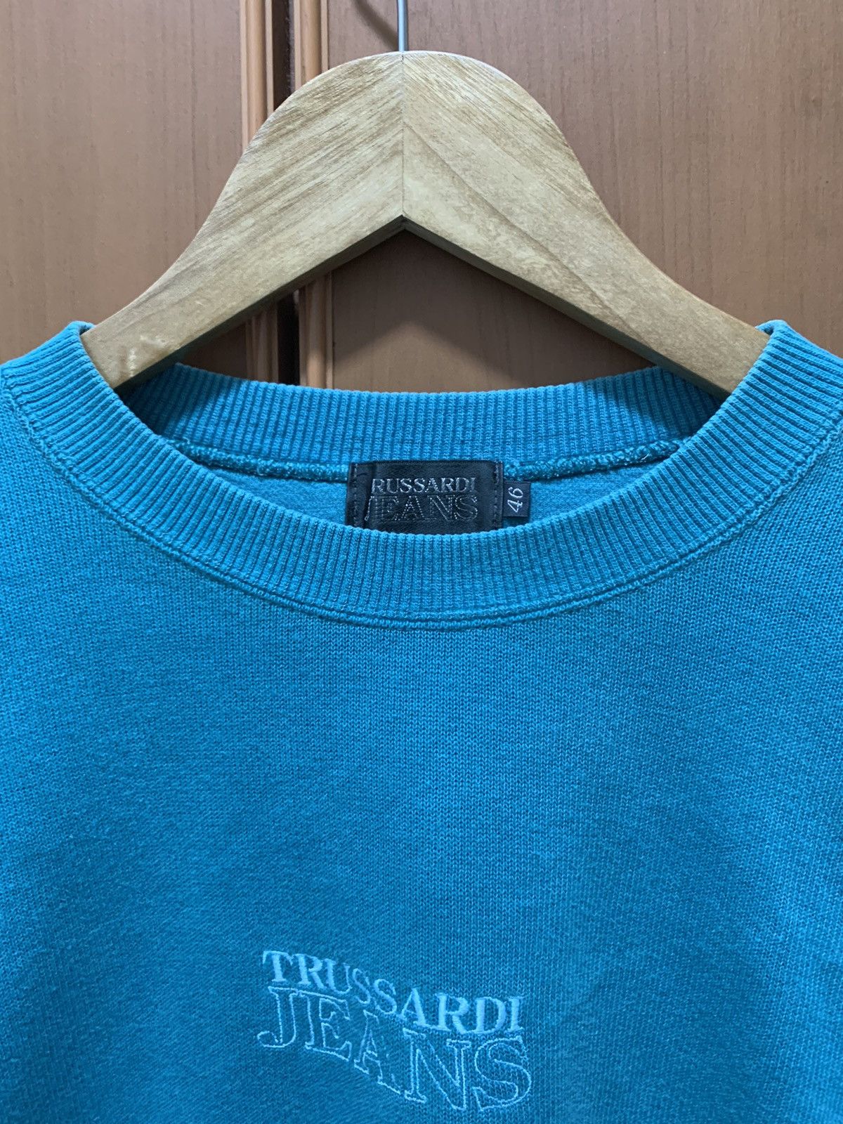 Trussardi Vintage Trussardi Jeans Sweatshirt Size US XXL / EU 58 / 5 - 5 Thumbnail