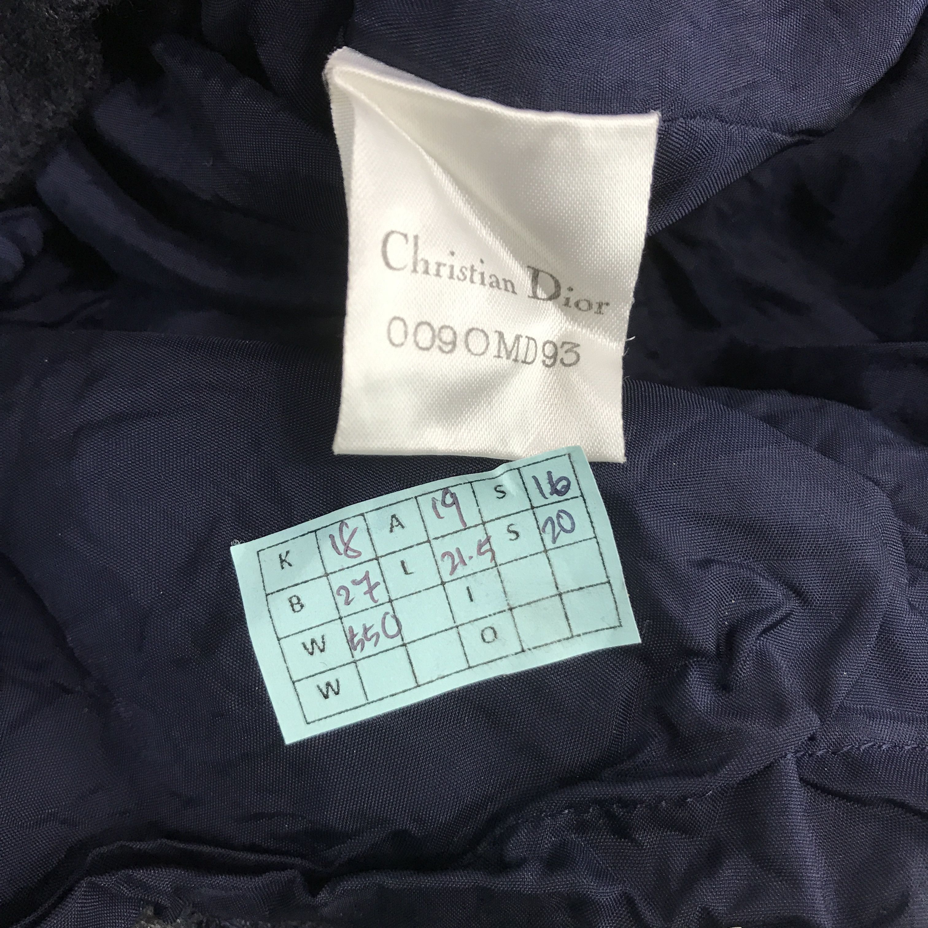 Christian Dior Monsieur × Vintage CHRISTIAN DIOR WOOL COAT JACKET Size US M / EU 48-50 / 2 - 12 Thumbnail