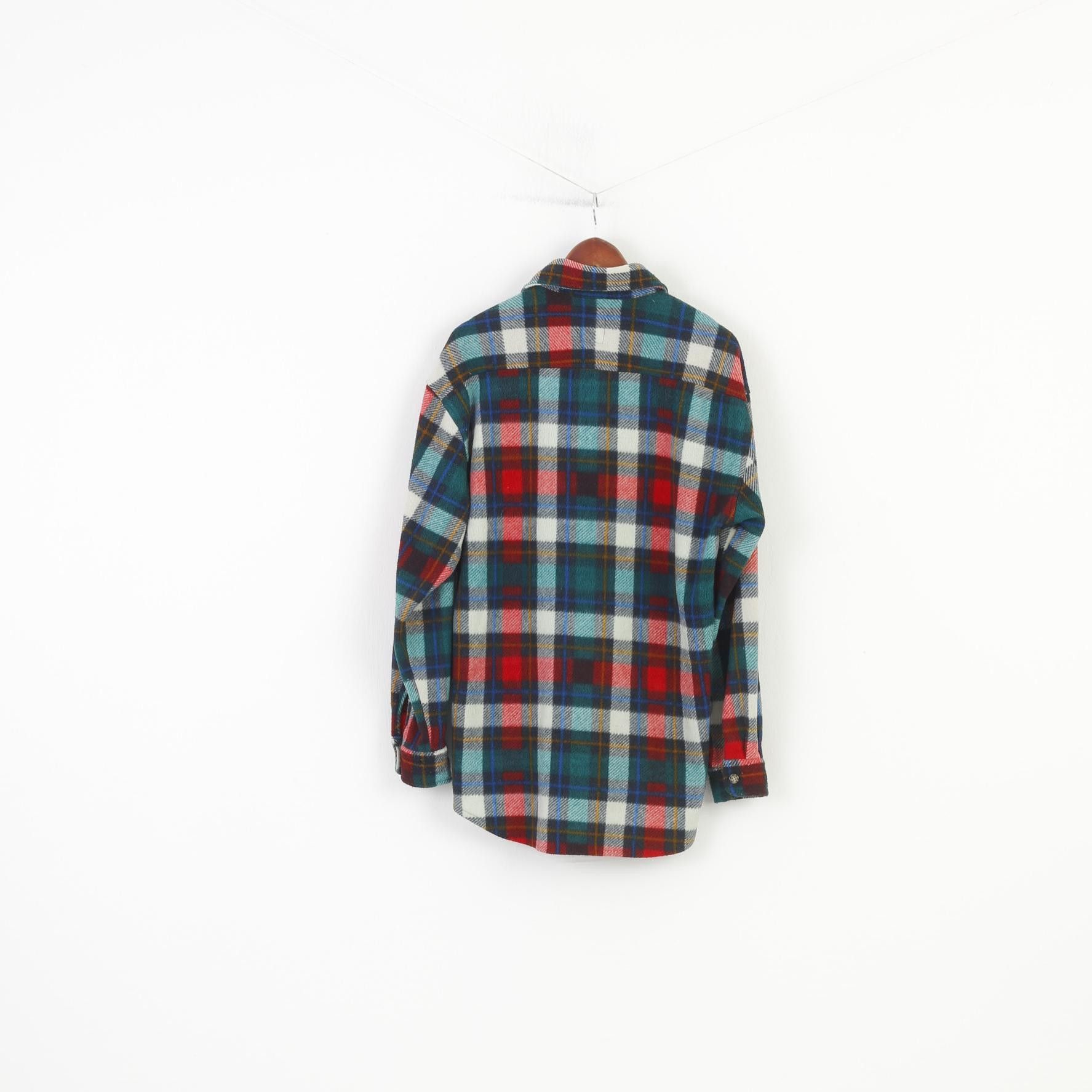 C&A × Vintage C&A Men M Casual Shirt Checkered Long Sleeve 4113 Size US M / EU 48-50 / 2 - 7 Thumbnail