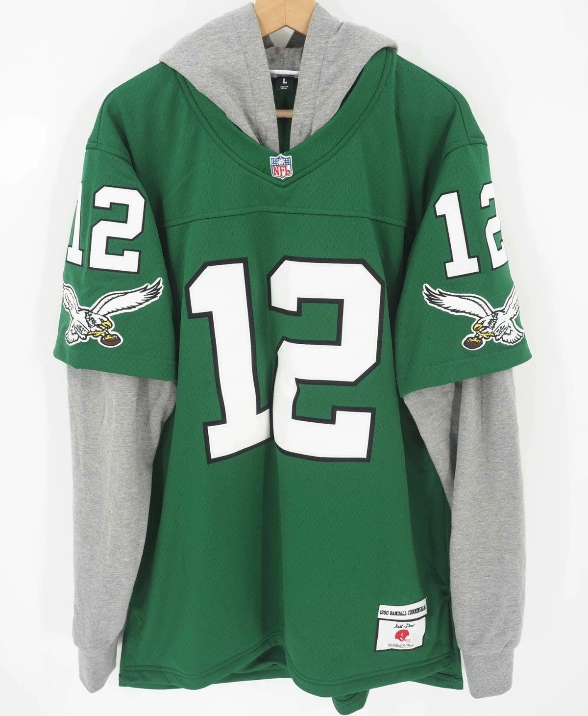 Just Don Just Don x Mitchell&Ness Eagles Hoodie Size US L / EU 52-54 / 3 - 1 Thumbnail