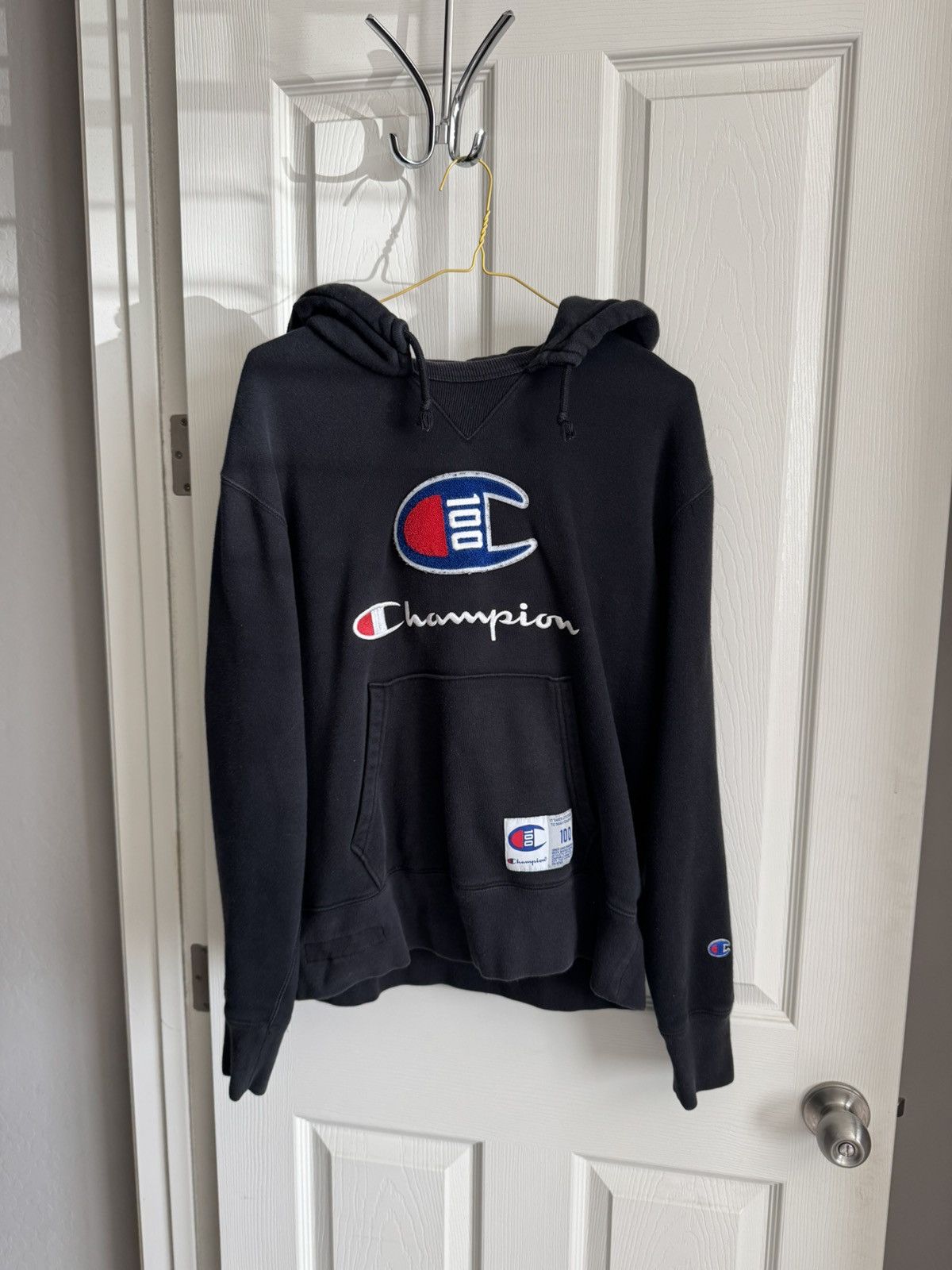 Champion Champion Patch Logo Hoodie Size US M / EU 48-50 / 2 - 1 Thumbnail