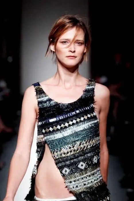 Balmain AW11 crystals embroidered silk ensemble Size XS / US 0-2 / IT 36-38 - 13 Thumbnail