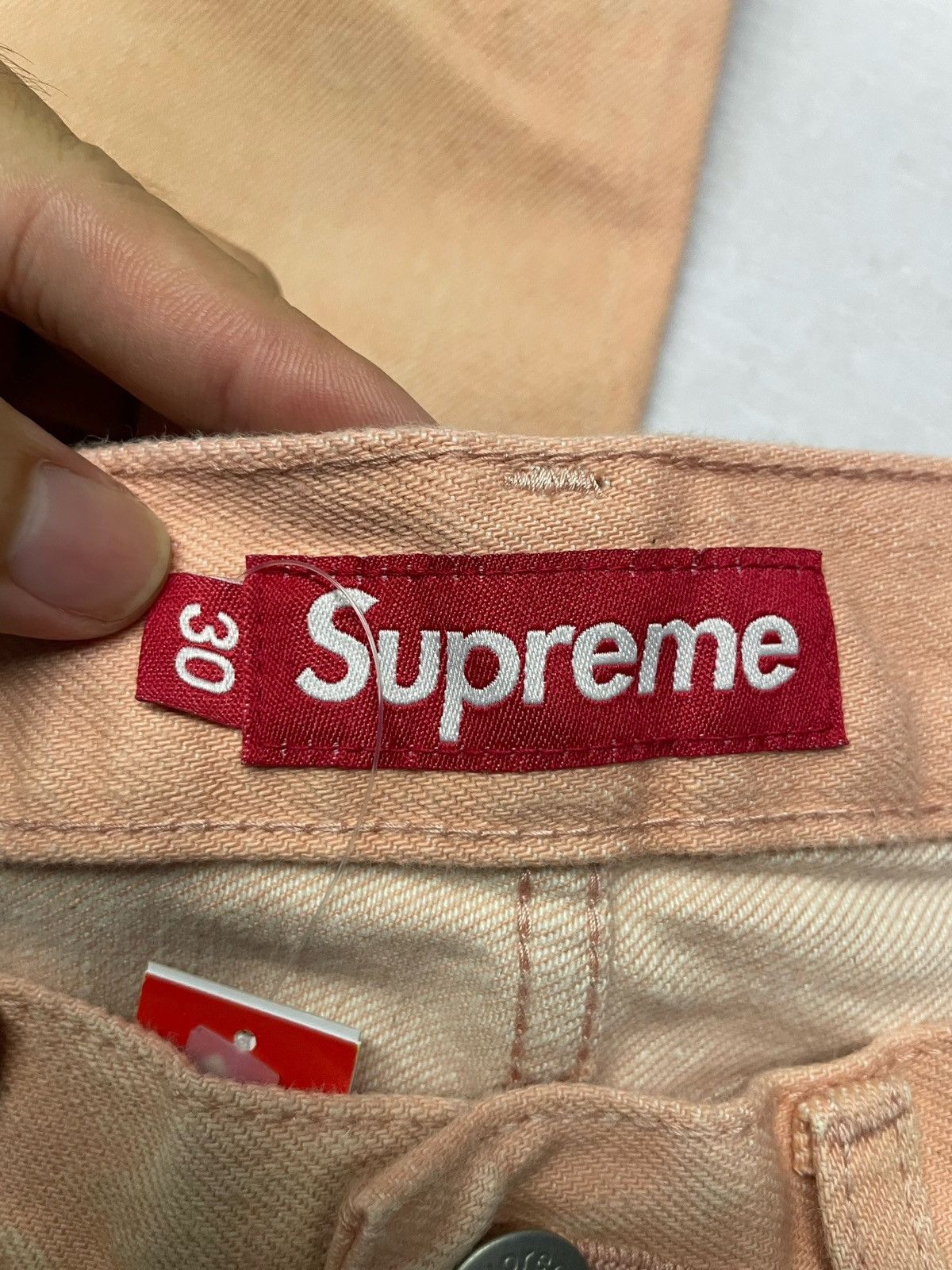 Supreme Supreme FW25 Week1 Regular Jeans Size US 30 / EU 46 - 11 Thumbnail