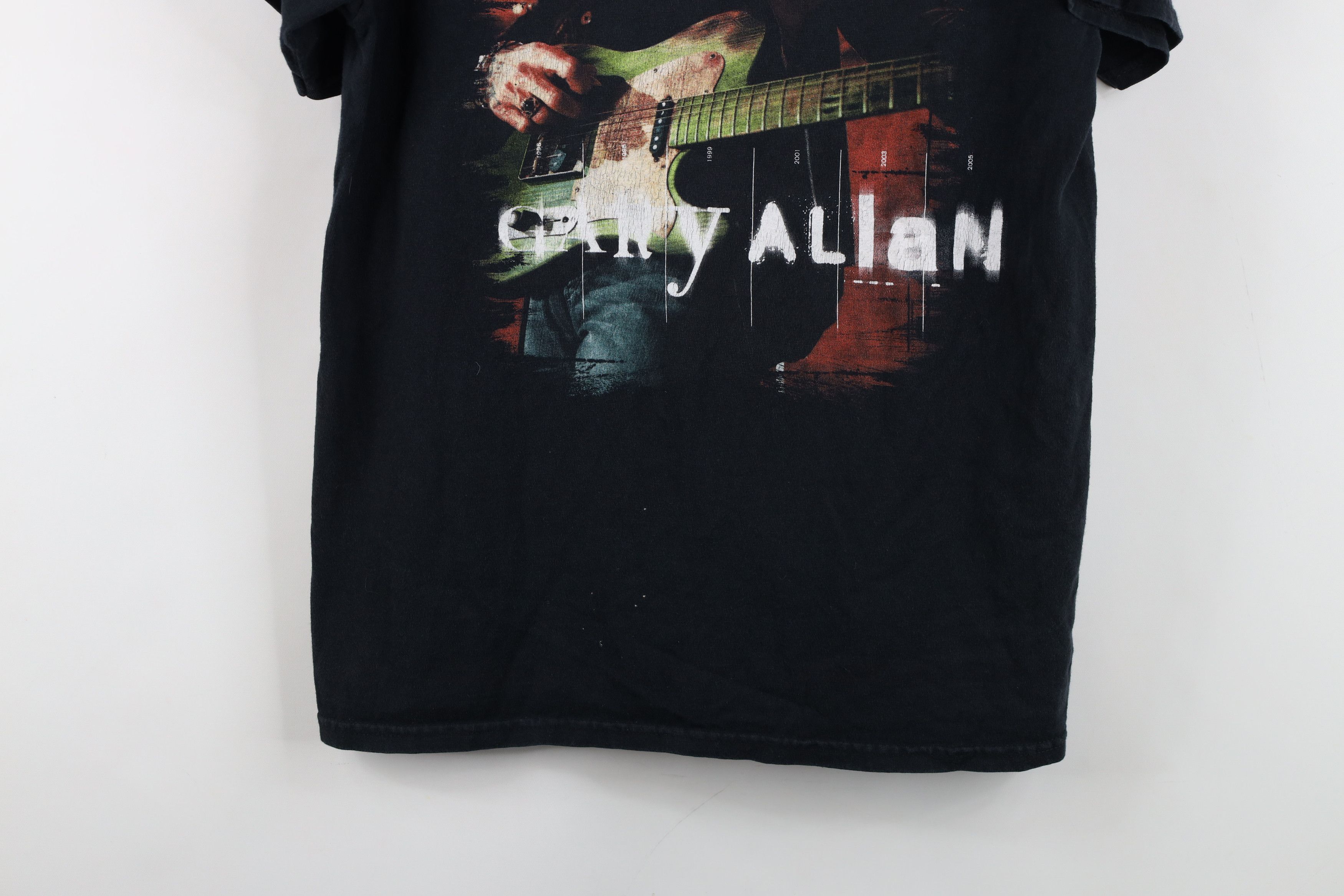 Vintage Vintage Y2K 2007 Tour Gary Allan Band T-Shirt Black Size US M / EU 48-50 / 2 - 3 Thumbnail
