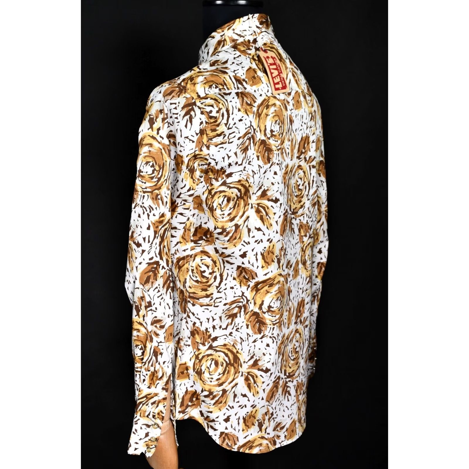 Levi's Levi's LVC Western Shirt Printed Flower M Adult Medium Multicolor Casual Long Sleeve Snap Front Button-Up Size US M / EU 48-50 / 2 - 7 Thumbnail