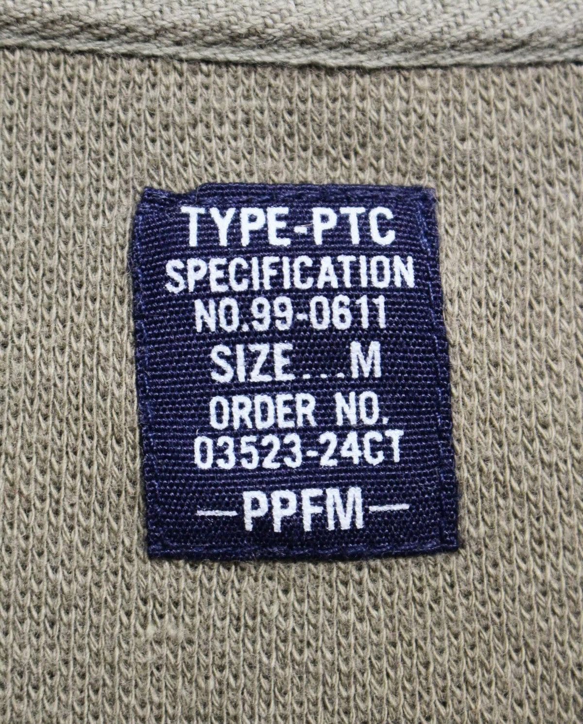 PPFM 2000 PPFM TYPE PTC MILITARY TEE Size US M / EU 48-50 / 2 - 5 Thumbnail
