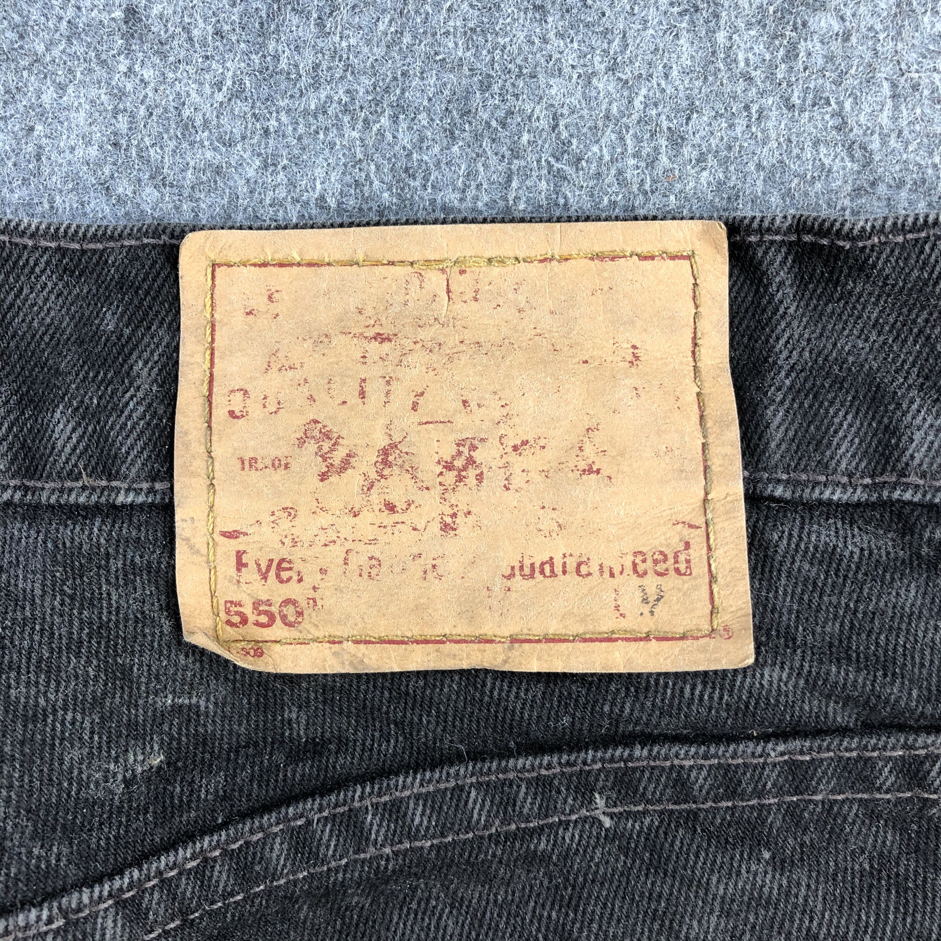 Levi's Vintage 90s Levis 550 Earth Tone Jeans-J2162 Size US 34 / EU 50 - 5 Thumbnail
