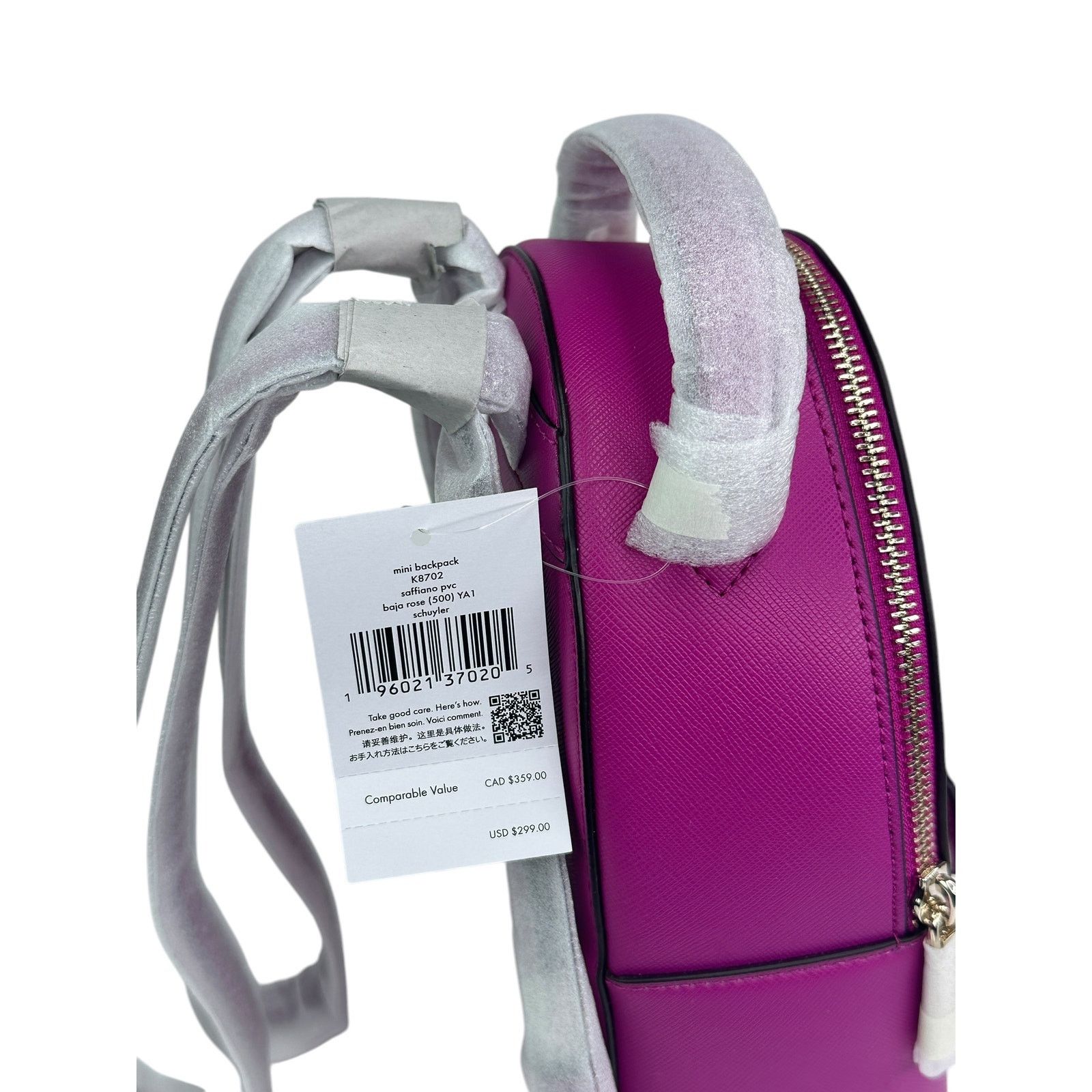 Kate Spade Kate Spade Baja Rose Schuyler Mini Backpack Size ONE SIZE - 9 Thumbnail