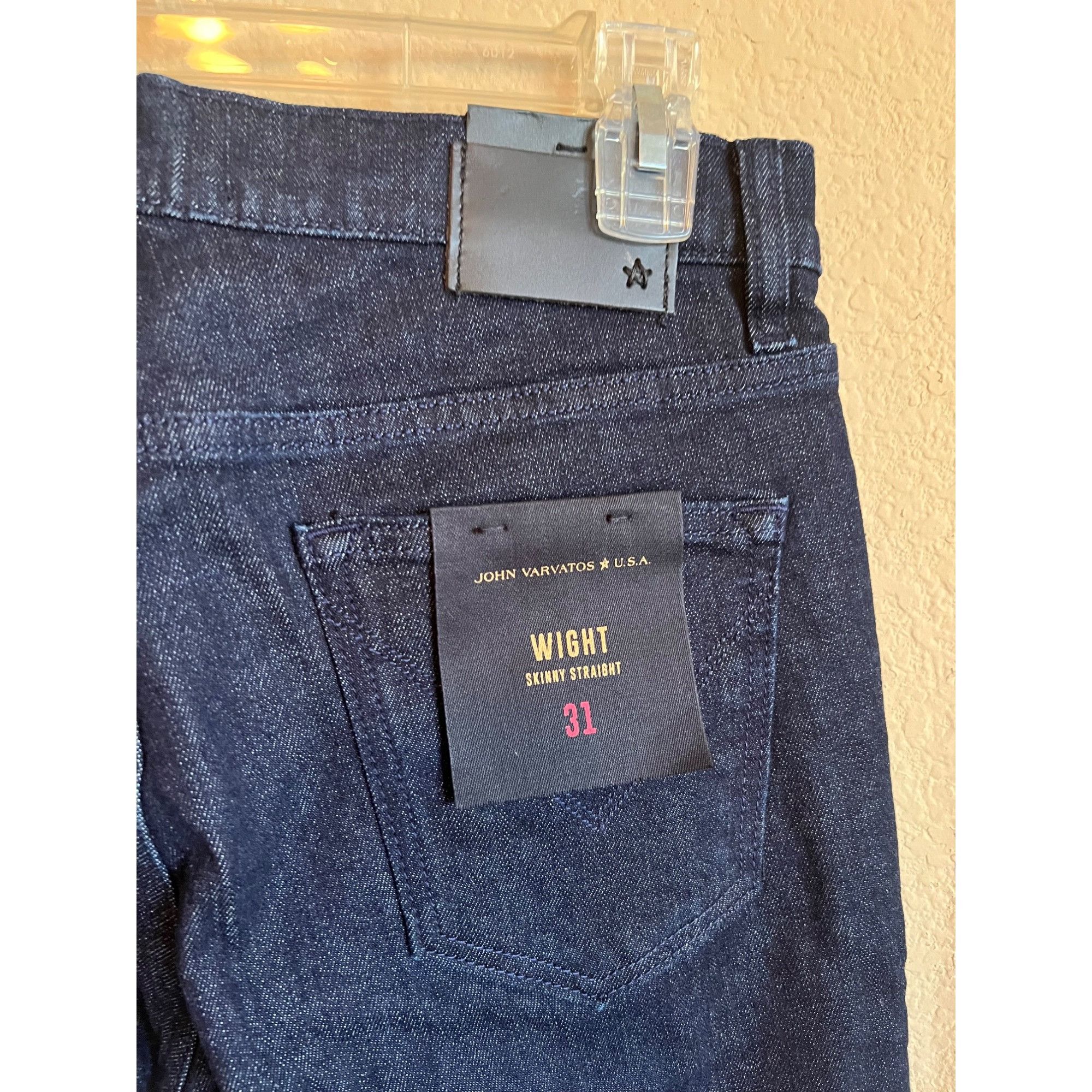 John Varvatos John Varvatos USA Wright Skinny Jeans Mens Jeans NWT - Size Size US 31 - 7 Thumbnail