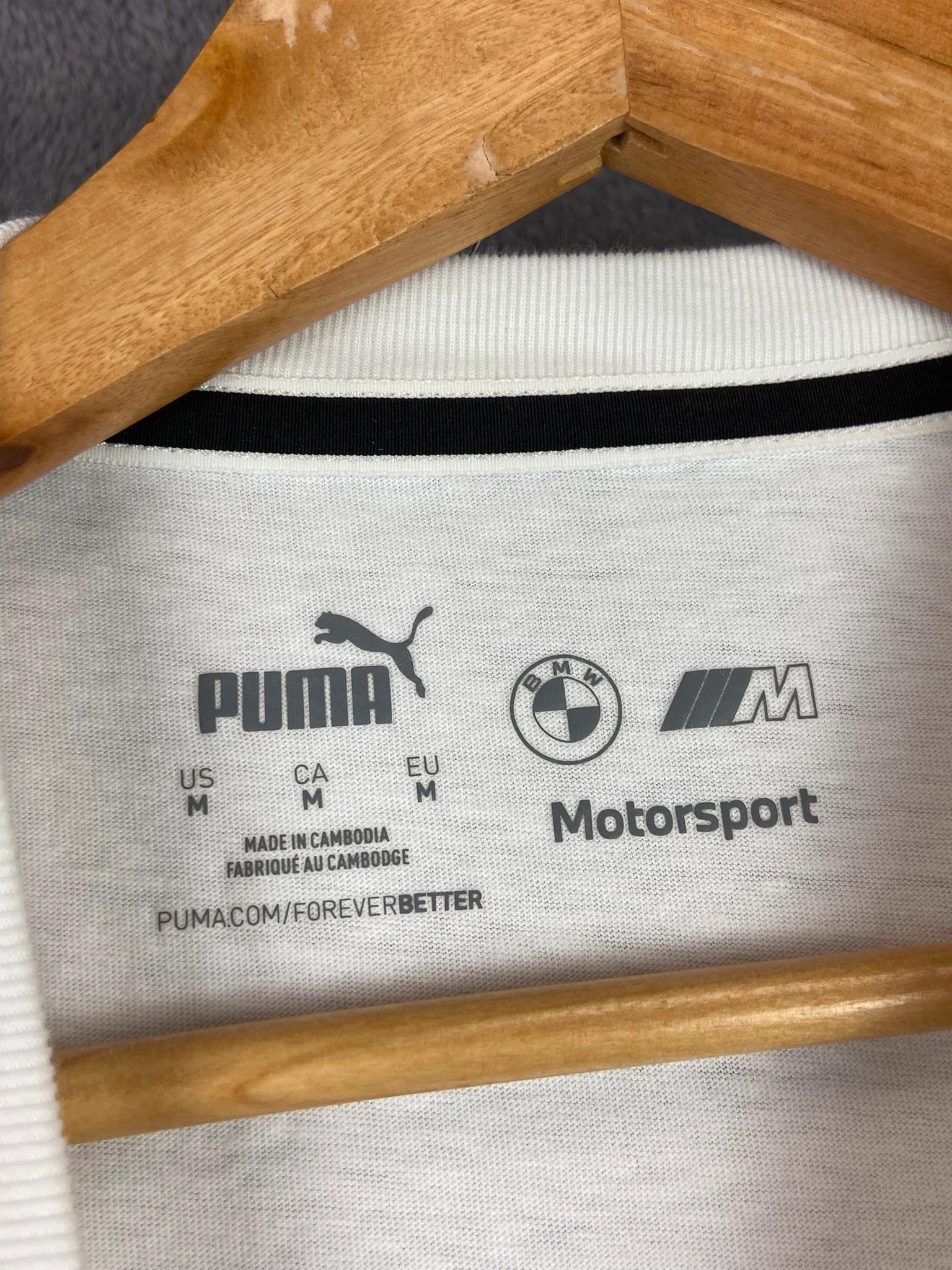 BMW × Puma Puma BMW Motorsport racing tee vintage 2000s streetwear L Size US L / EU 52-54 / 3 - 4 Thumbnail