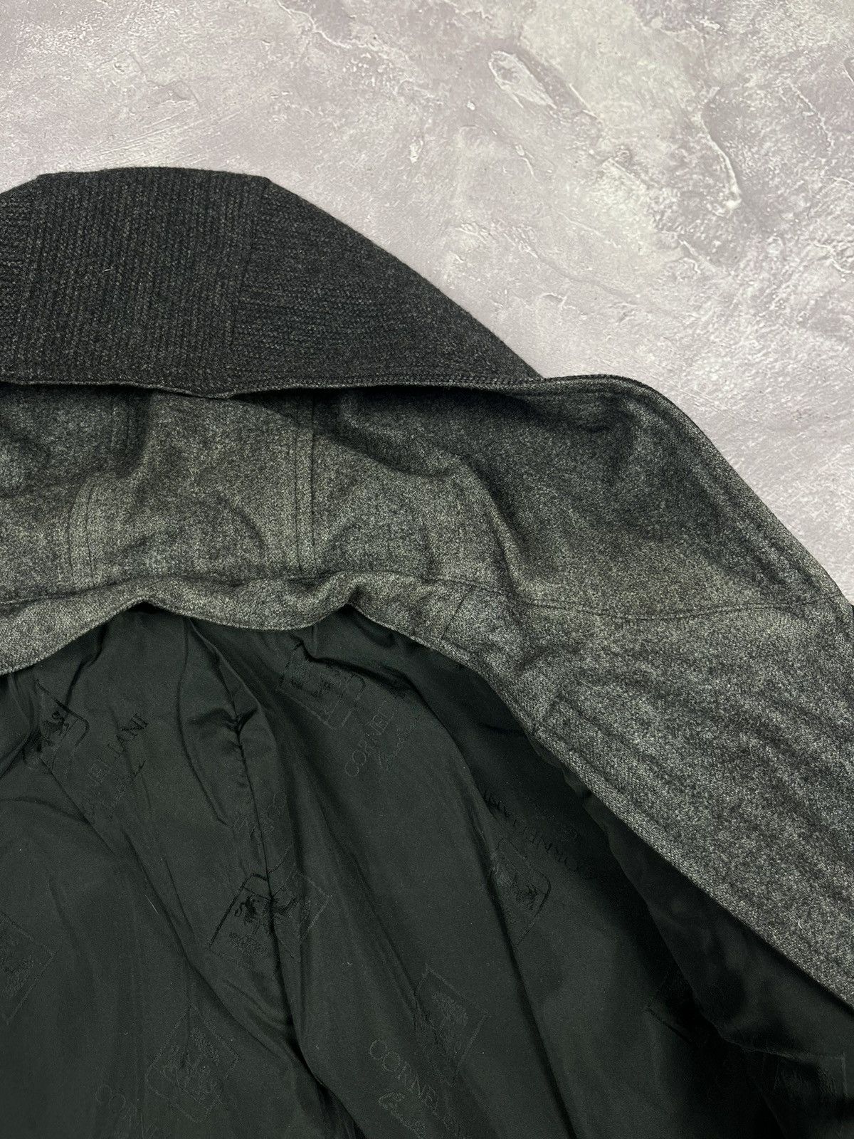 Corneliani Corneliani ID Hooded Blazer Jacket IT 48 6 R Wool/Casmere Size US M / EU 48-50 / 2 - 10 Thumbnail