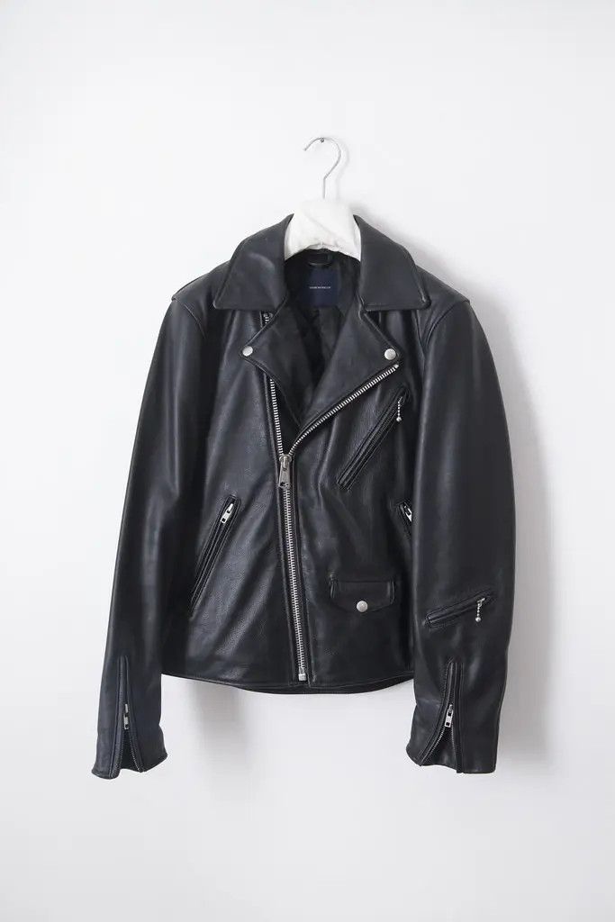 Vintage Black leather perfecto jacket Size US S / EU 44-46 / 1 - 1 Thumbnail
