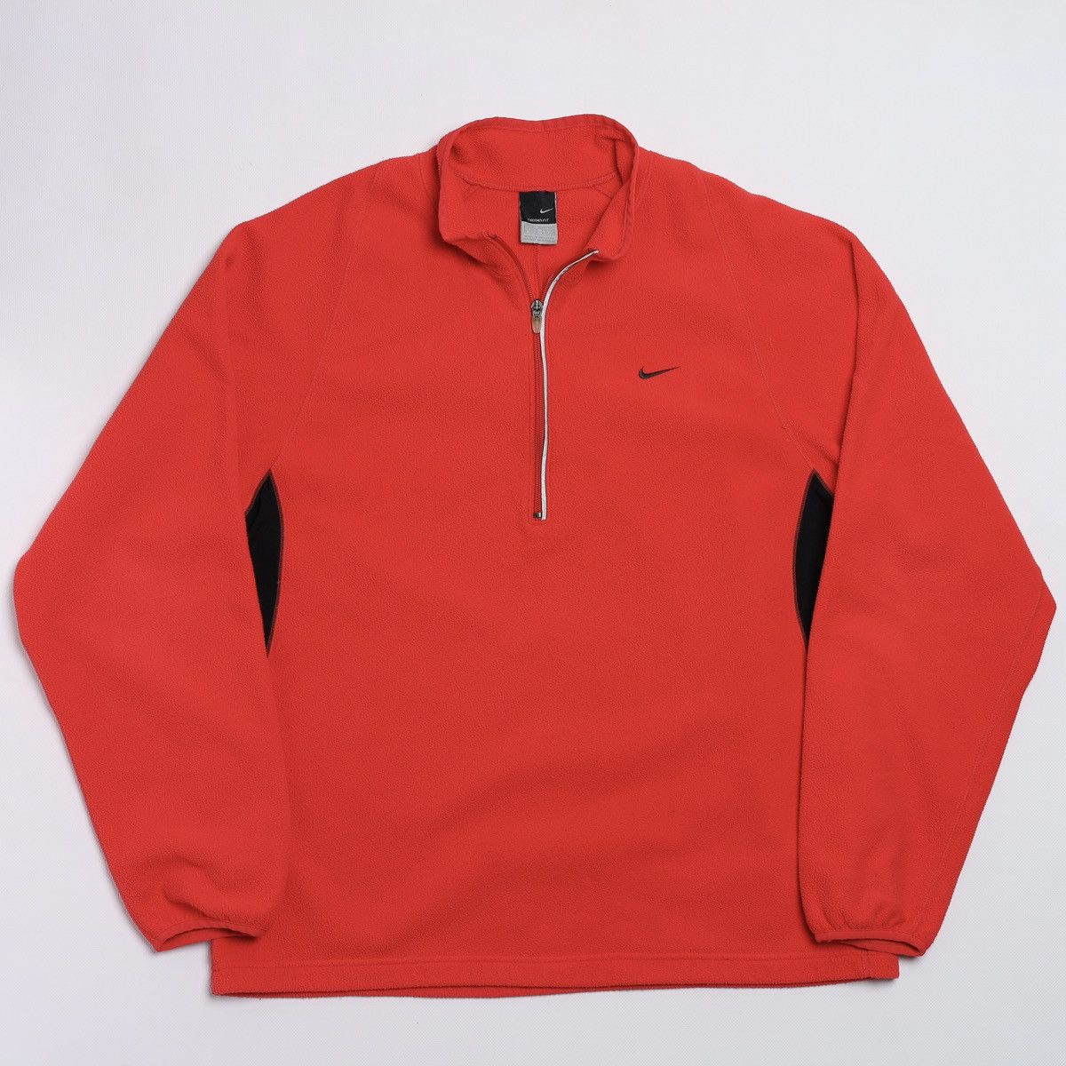 Nike Nike Vintage Red Fleece Zip Size US XL / EU 56 / 4 - 3 Thumbnail