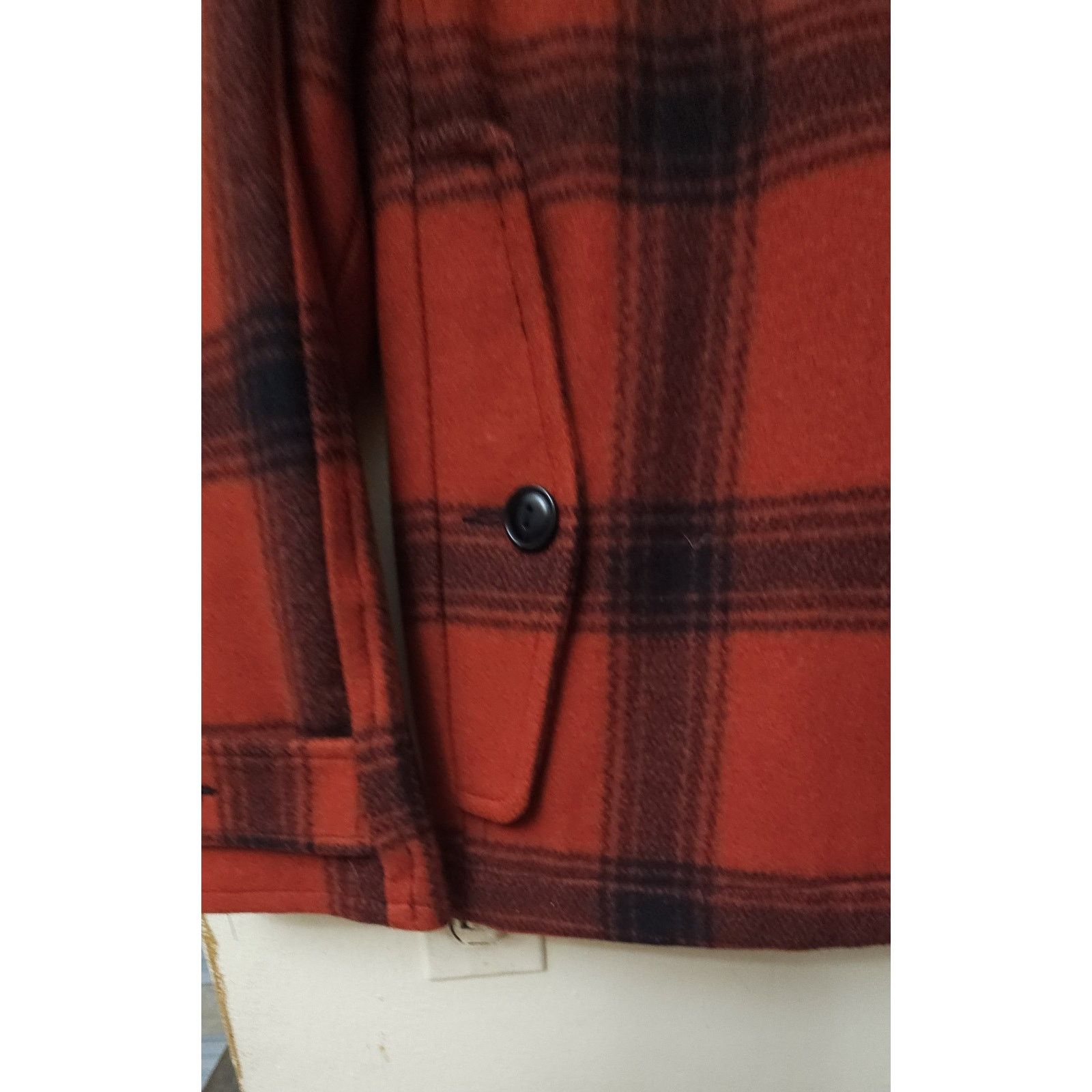 Polo Ralph Lauren Polo Ralph Lauren Rugby Check Tartan Plaid Wool leather Size US XS / EU 42 / 0 - 6 Thumbnail