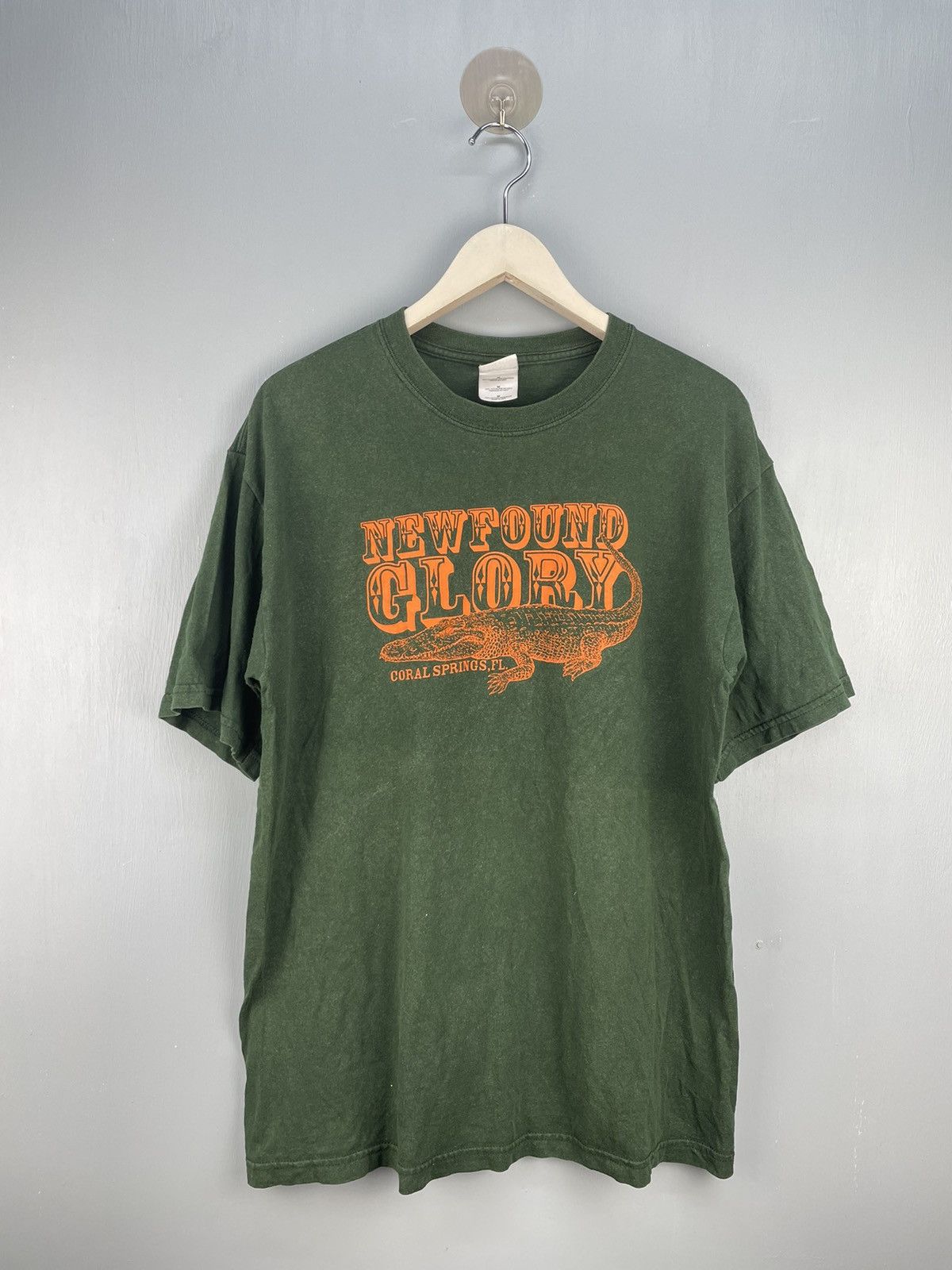 Vintage 90s New Found Glory punk band t shirt