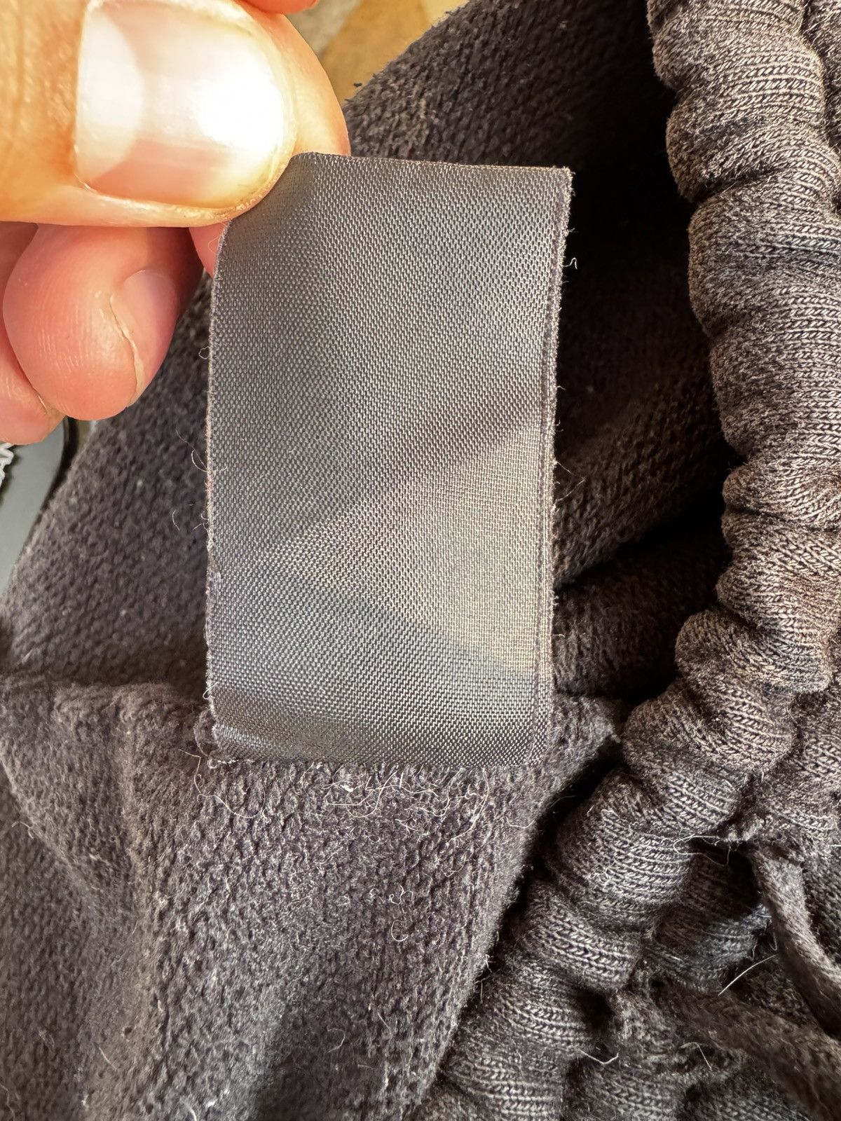 Vetements Washtag Logo Tape Black Sweatpants Size US 30 / EU 46 - 7 Thumbnail