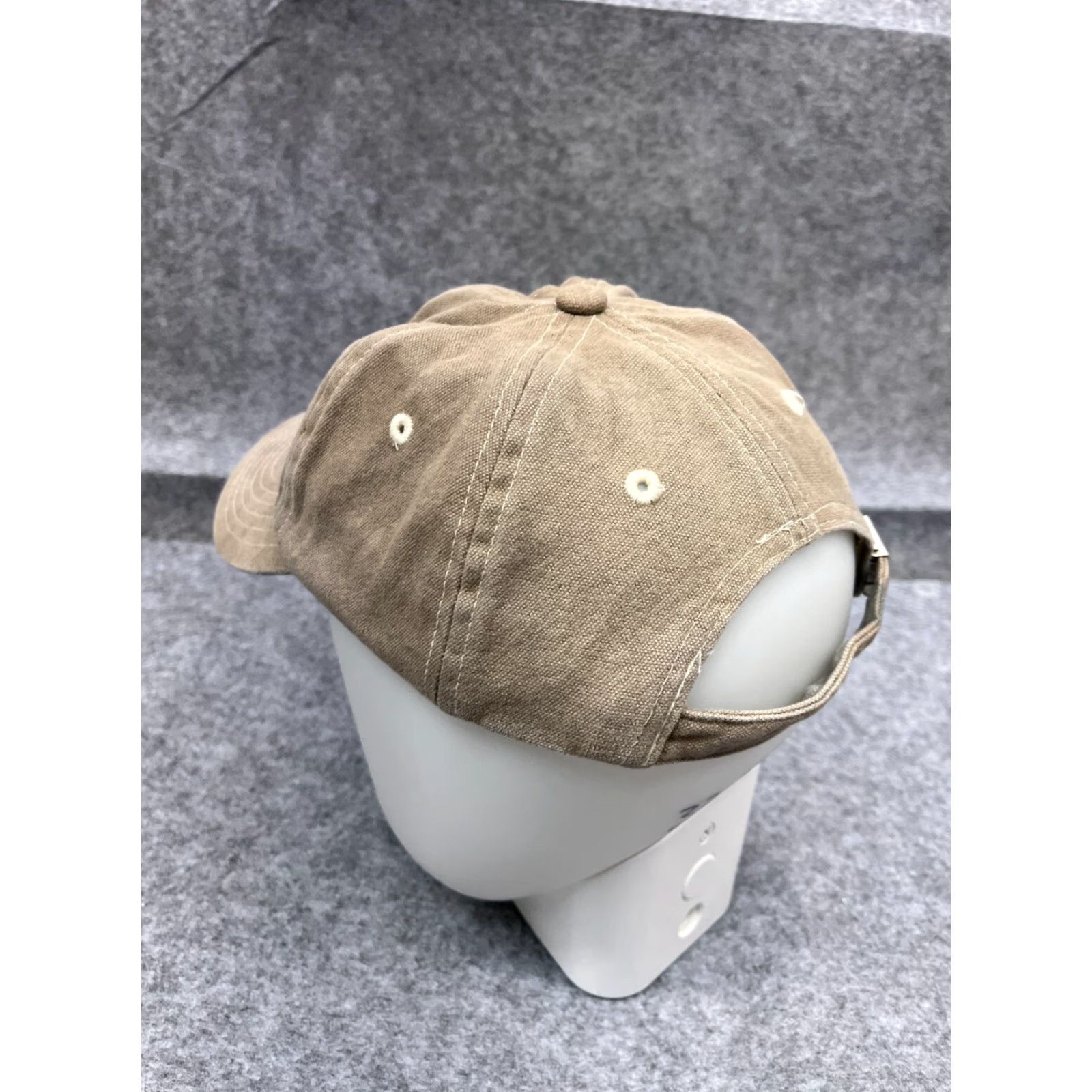 Vintage B.U.M. Equipment Hat Cap Thread Back Adult One Size Gray Cotton Street Fashion Size ONE SIZE - 5 Thumbnail