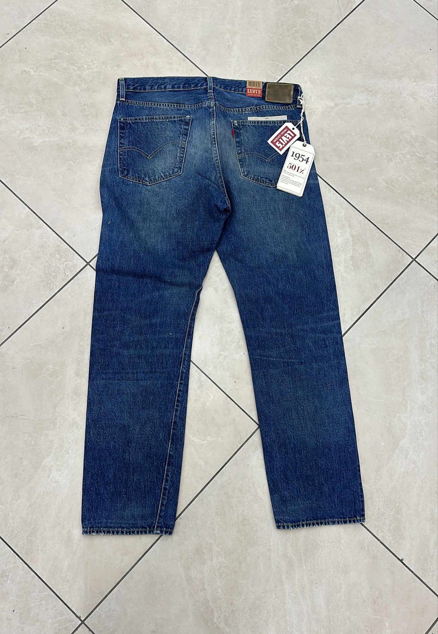Levi's Vintage Clothing LVC Levi's Vintage Clothing 1954 501Z XX BigE Selvedge Jeans Size US 36 / EU 52 - 1 Thumbnail