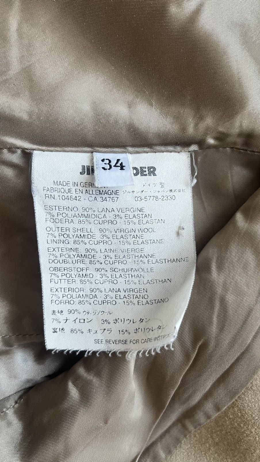 Jil Sander Jill Sander Ladies Jacket Size XXS / US 00 / IT 34 - 9 Thumbnail