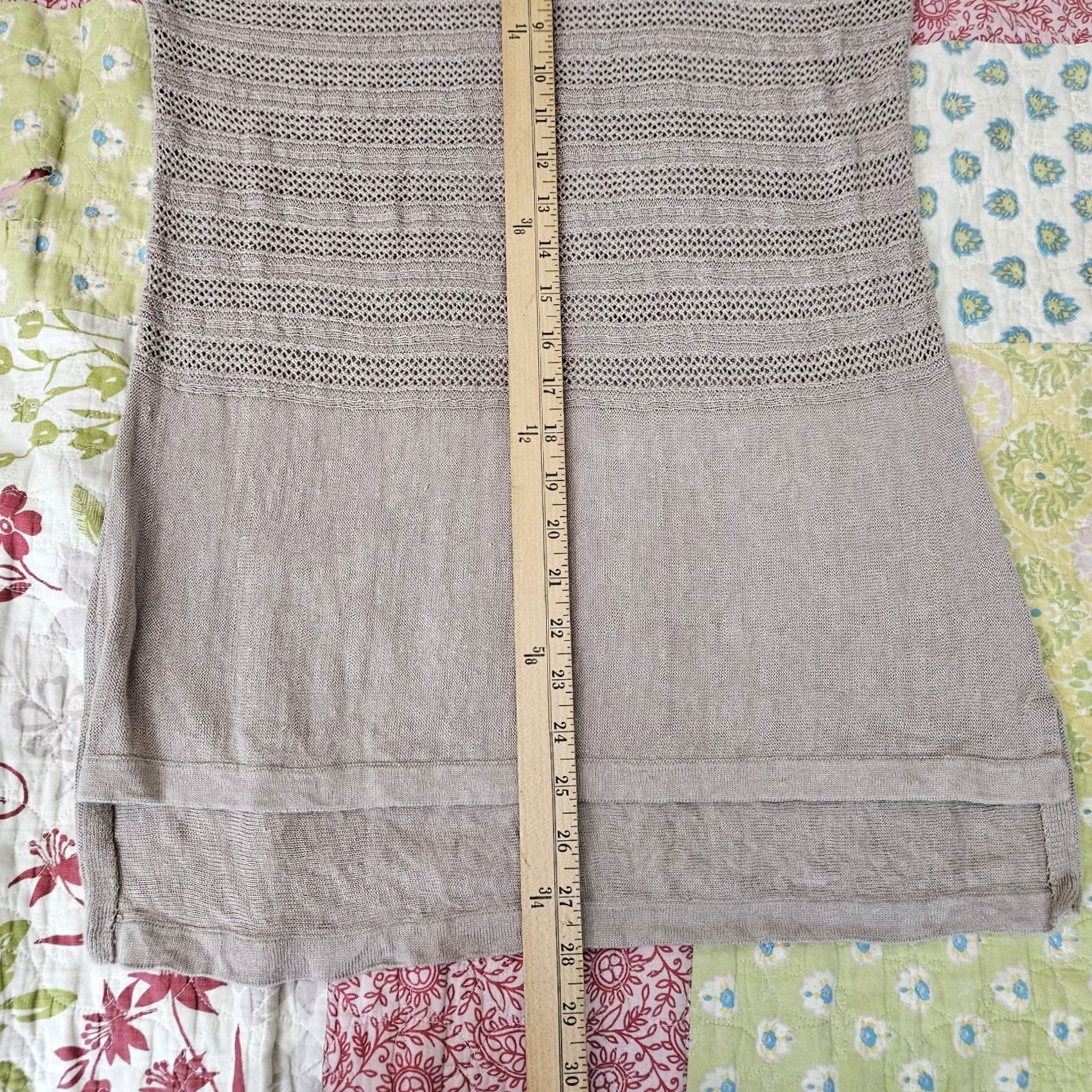 Vintage Garnet Hill Beige Linen Sweater Long Sleeve Pullover M Women's Size M / US 6-8 / IT 42-44 - 5 Thumbnail