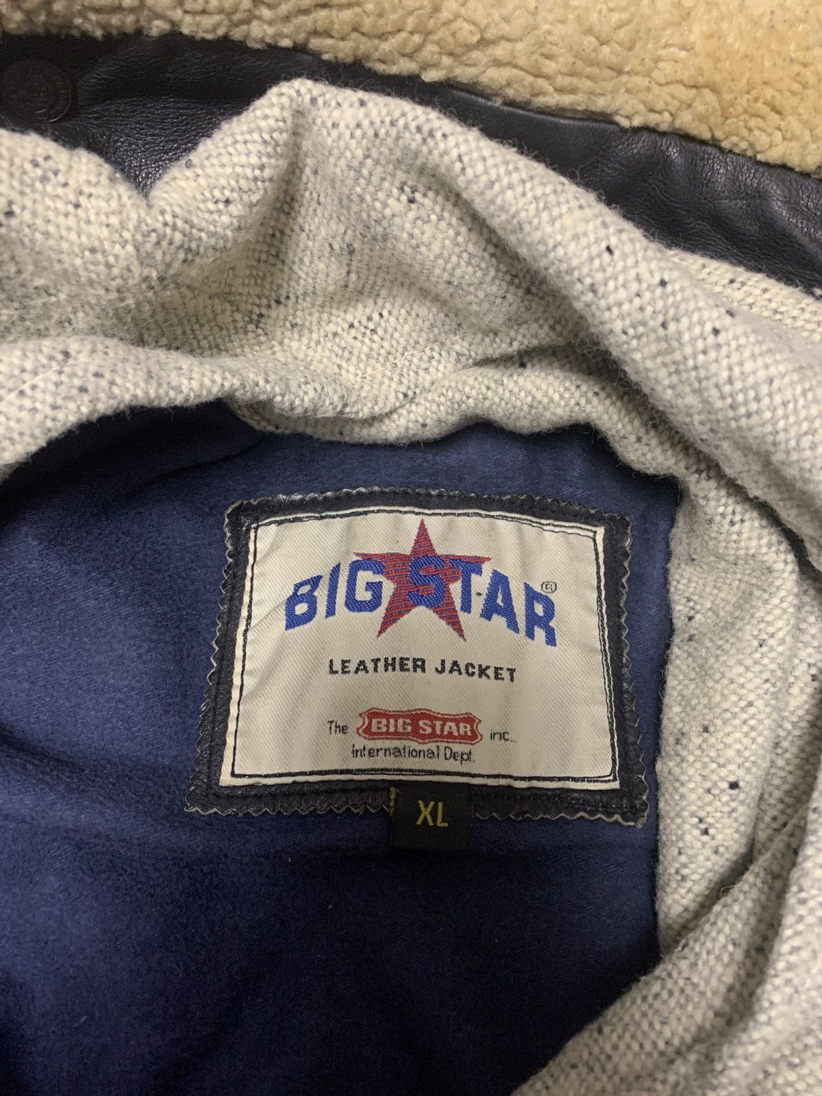 Big Star × If Six Was Nine × Vintage Vintage Aviator Leather Bomber Big Star U.S Army Air Force 8 Size US L / EU 52-54 / 3 - 14 Thumbnail