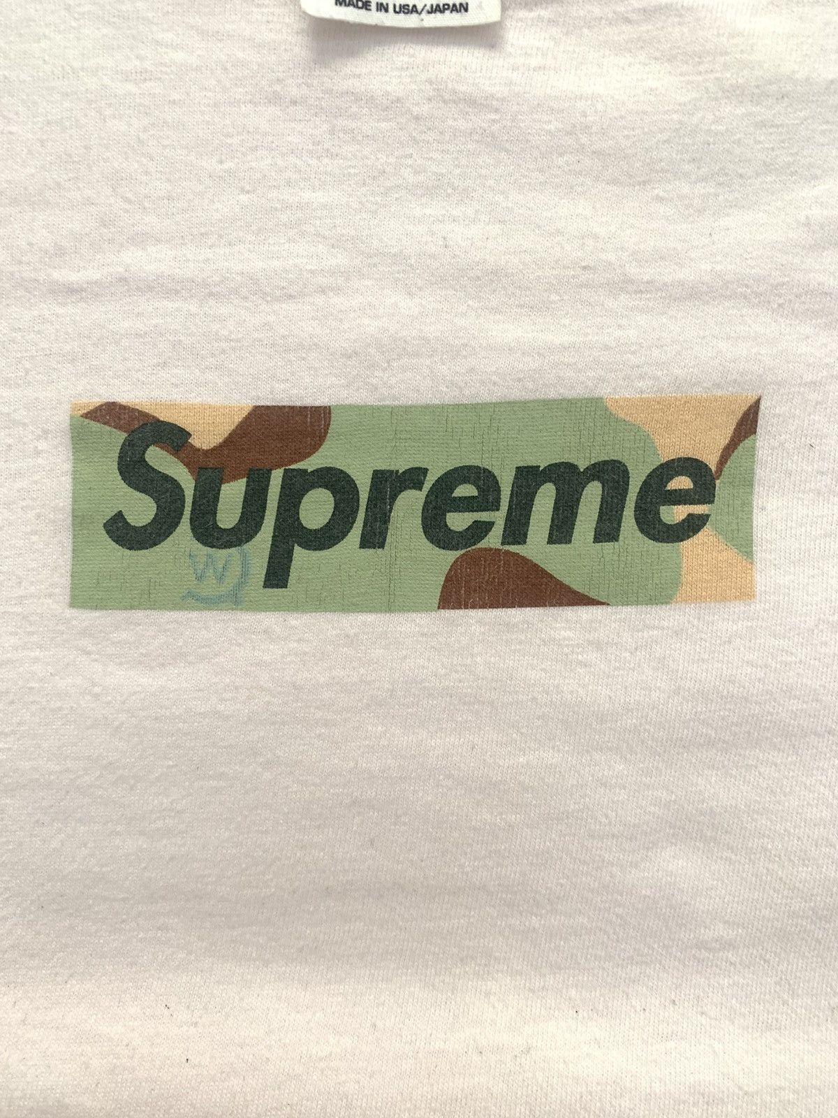 Supreme × Wtaps 1998 Supreme WTAPS Box Logo Tee Size US M / EU 48-50 / 2 - 2 Thumbnail