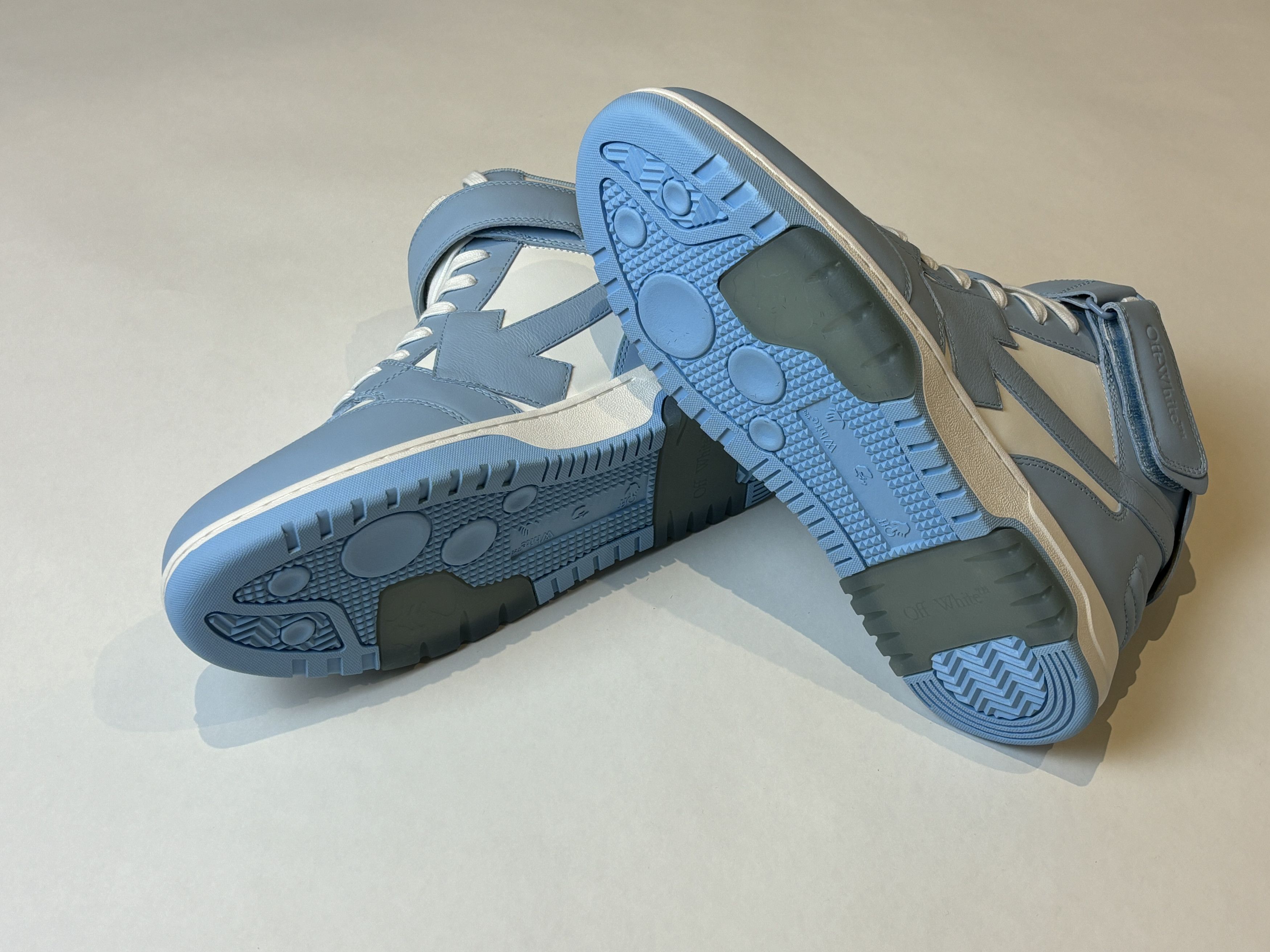 Off-White Out of Office White/Blue Size US 10 / EU 43 - 4 Thumbnail