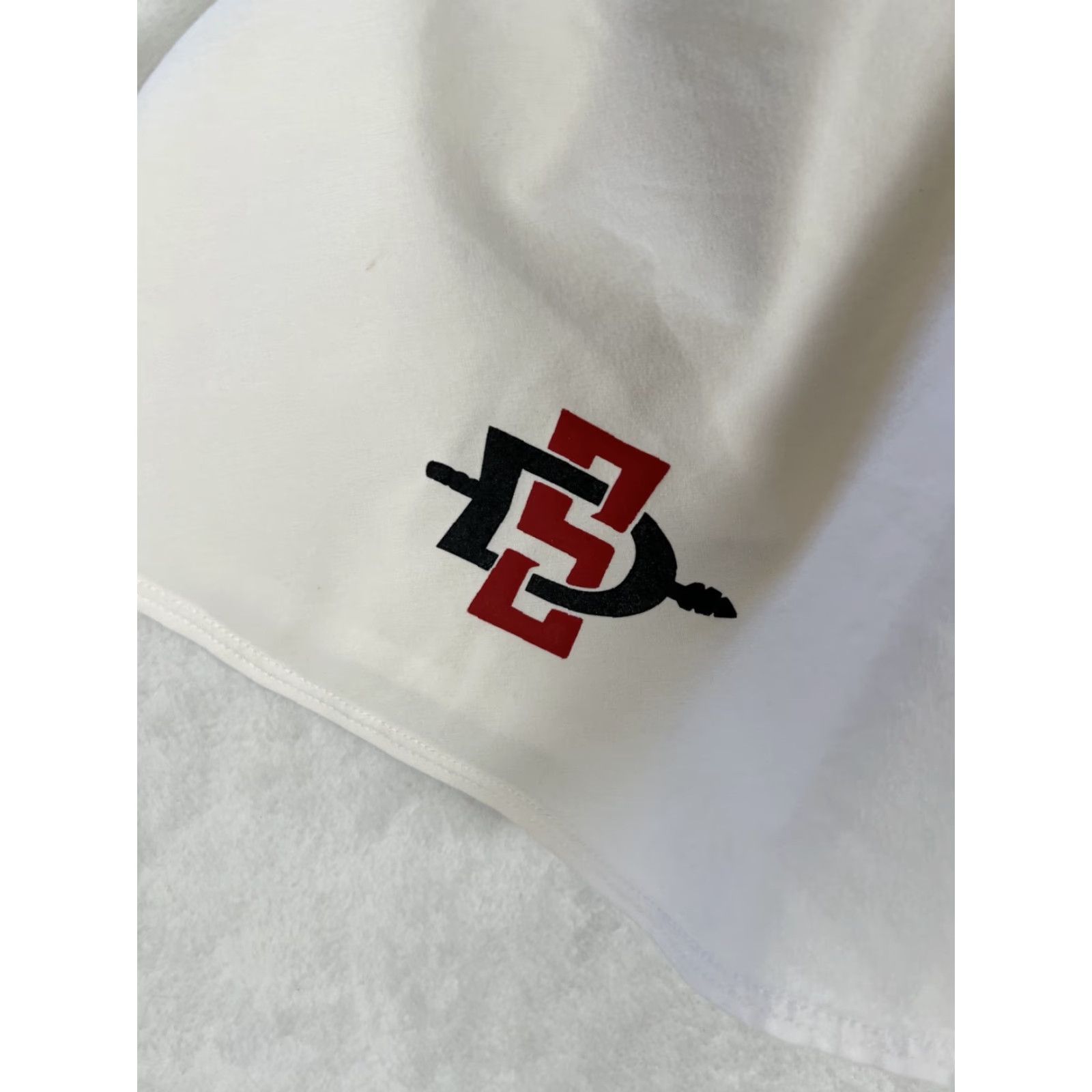Nike VINTAGE Nike San Diego State Aztecs Skirt Skort Womens XS White Nike Dri-FIT Athletic Tennis Size 26" / US 2 / IT 38 - 3 Thumbnail