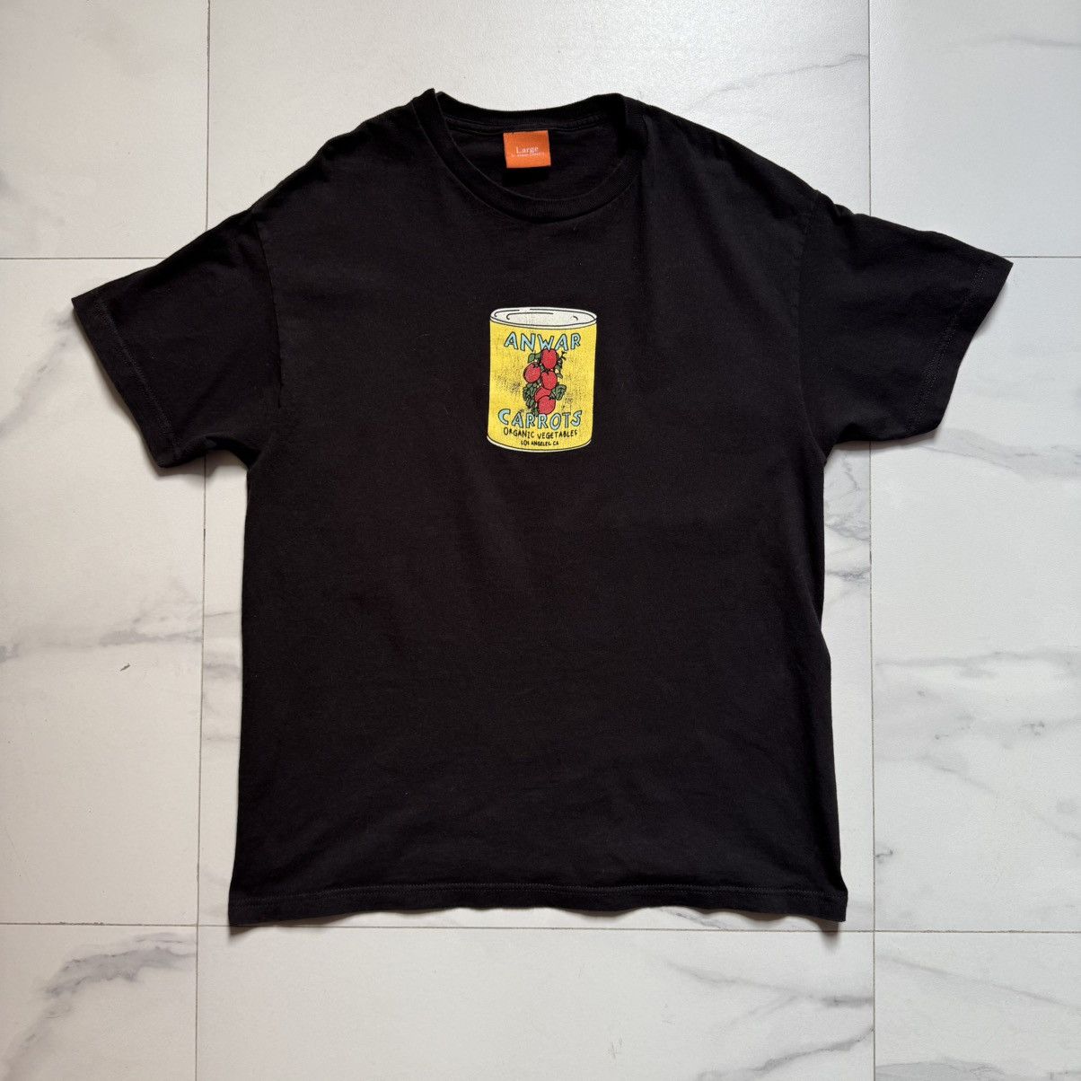 Carrots by Anwar Carrots Anwar Carrots Organic Vegetables Distressed T-Shirt Size US L / EU 52-54 / 3 - 2 Thumbnail