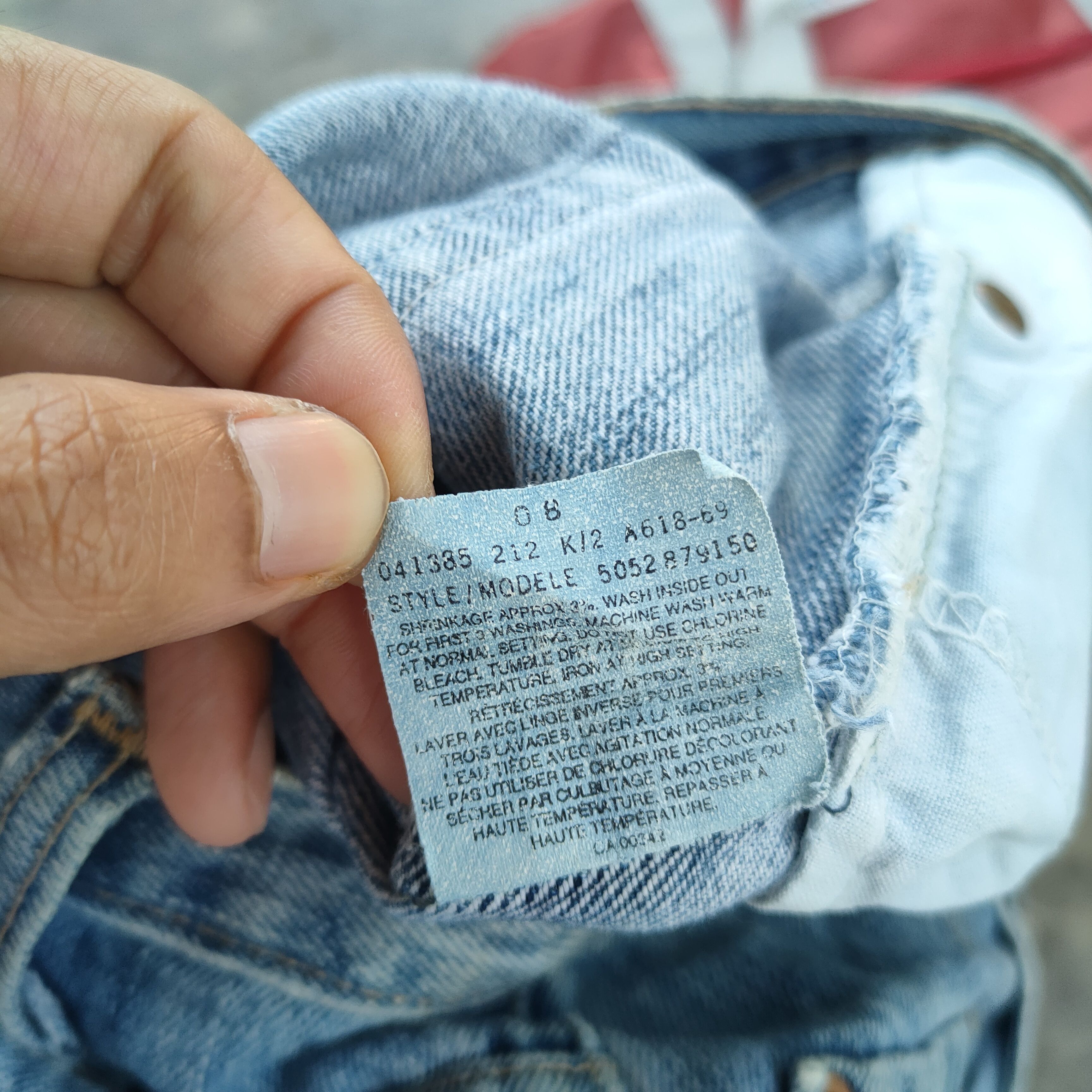 Levi's # LEVI'S 528 VINTAGE DISTRESSED FADED JEANS PANTS Size US 34 / EU 50 - 14 Thumbnail