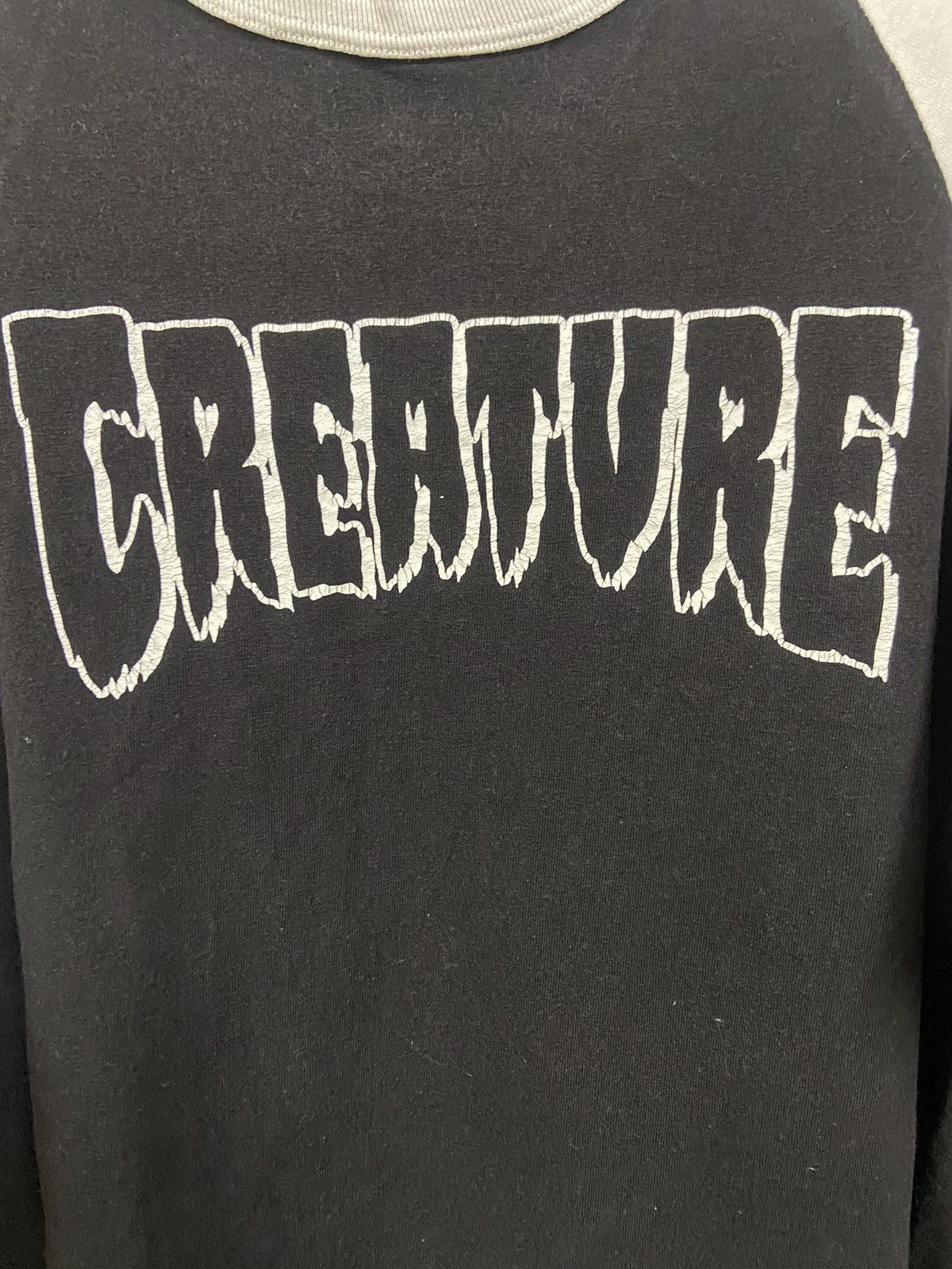 Vintage VINTAGE CREATURE SKATEBOARD Raglan T-Shirt 3/4 Sleeve Size US L / EU 52-54 / 3 - 2 Thumbnail