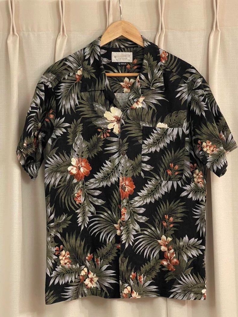 Neighborhood NEIGHBORHOOD 16SS ALOHA Floral Shirt Size US L / EU 52-54 / 3 - 1 Thumbnail