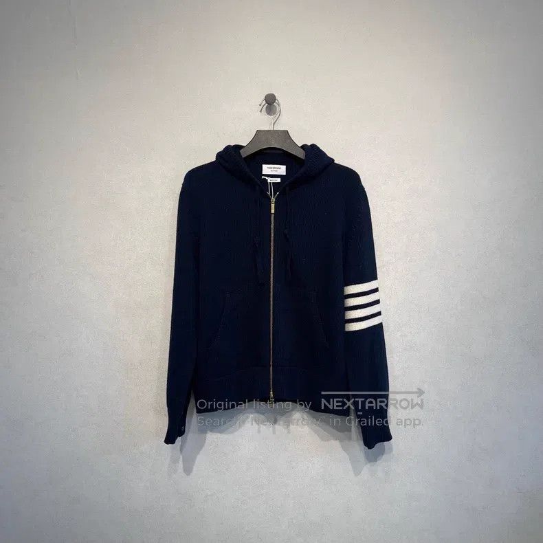 Thom Browne Thom Browne Pure Wool Zipper Jacket Size US XL / EU 56 / 4 - 1 Thumbnail