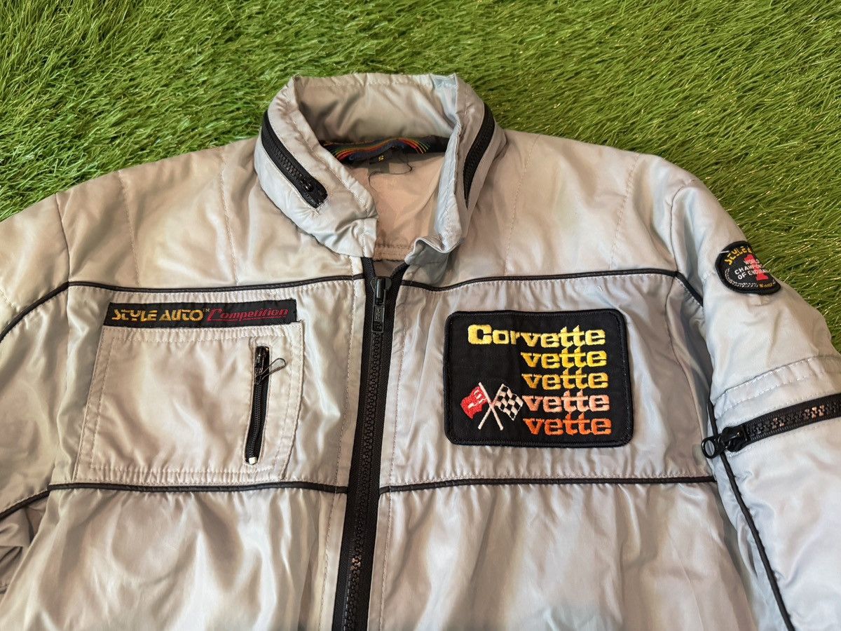 Vintage Vintage 80s Style Auto CORVETTE Jacket Windbreaker Nylon Size US S / EU 44-46 / 1 - 2 Thumbnail