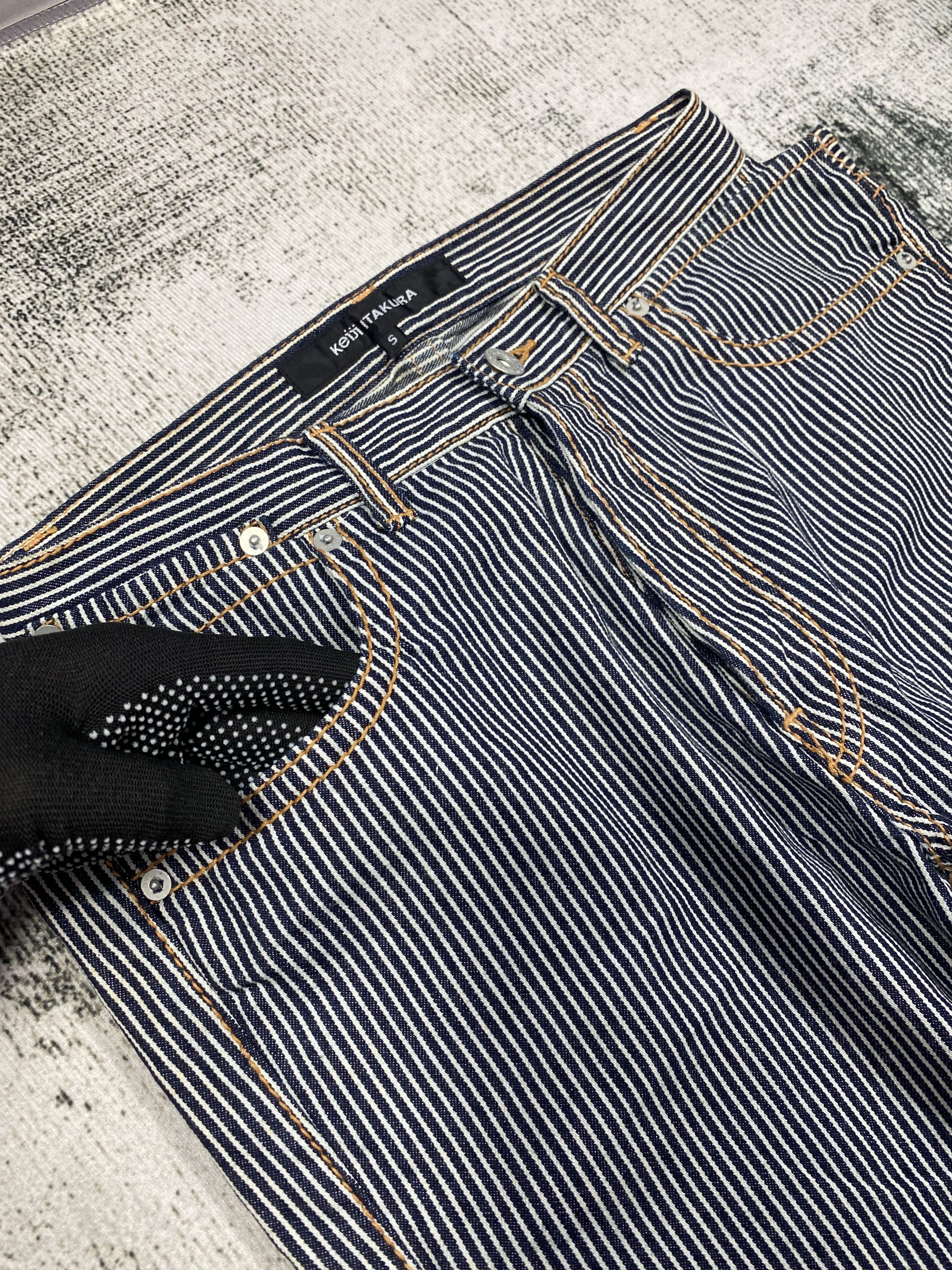 Designer Japanese Keiji Itakura Wabash Denim Rare Pocket Designed Size US 28 / EU 44 - 4 Thumbnail