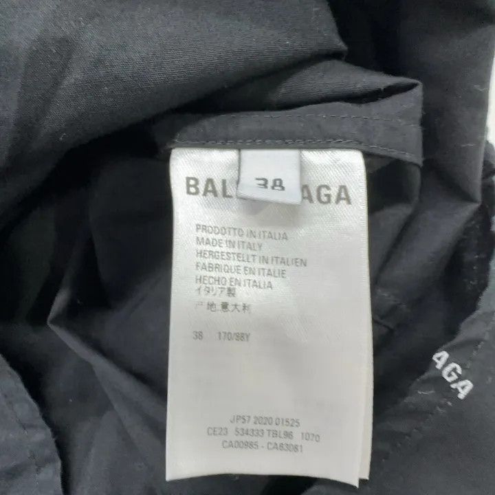 Balenciaga Balenciaga Balenciaga Logo Print Casual Long Sleeve Shirt Size US M / EU 48-50 / 2 - 4 Thumbnail