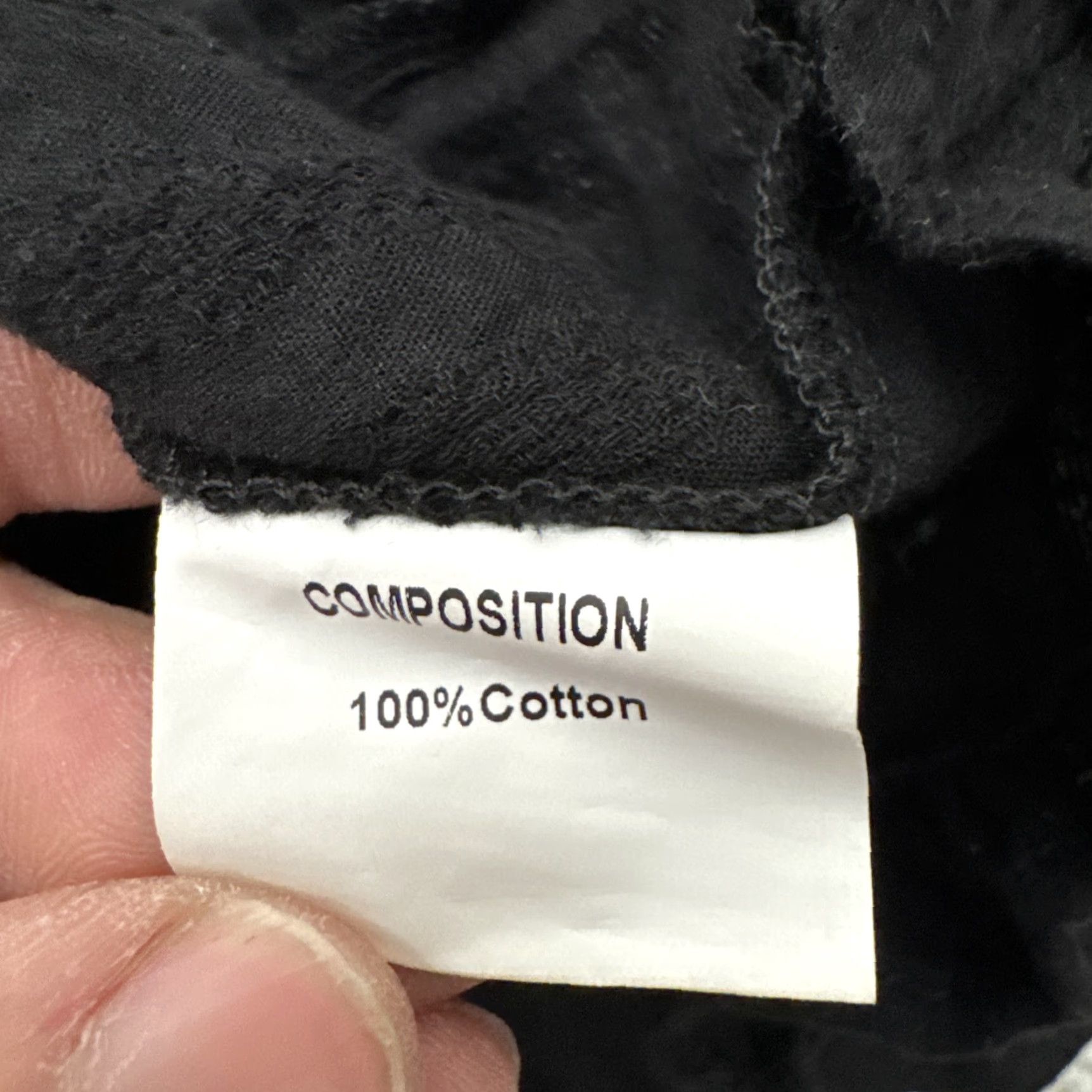 Vintage Polly Skirt Women Skirt Knee Length Black 100% Cotton Elastic Waist Boho Fairycore Cottagecore Tiered Ruffle Whimsigoth Peasant Vintage No N/A Size 30" / US 8 / IT 44 - 5 Thumbnail