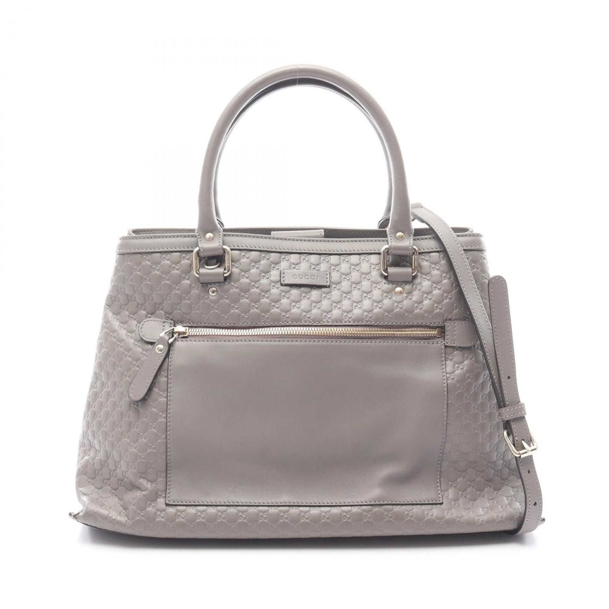 Gucci Gucci Nice Microguccissima 2-Way Handbag, Leather, Women's
