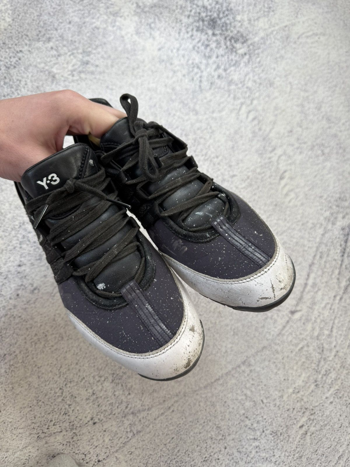 Yohji Yamamoto Yohji Yamamoto Y3 Adidas Distressed boxing trainers size 40 Size US 8 / EU 41 - 15 Thumbnail