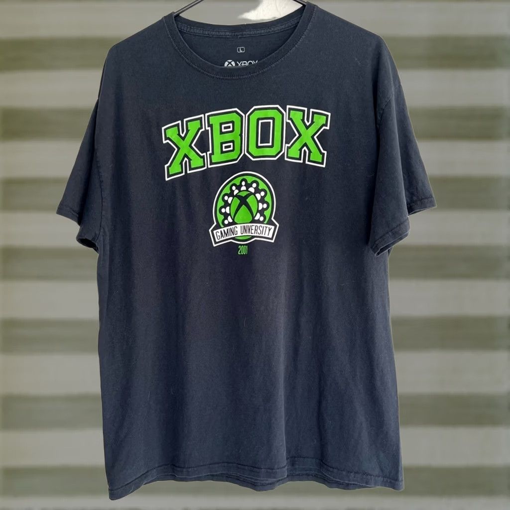 Ripple Junction Ripple Junction Mens Large Black Xbox Gaming University Shirt Size US L / EU 52-54 / 3 - 1 Thumbnail
