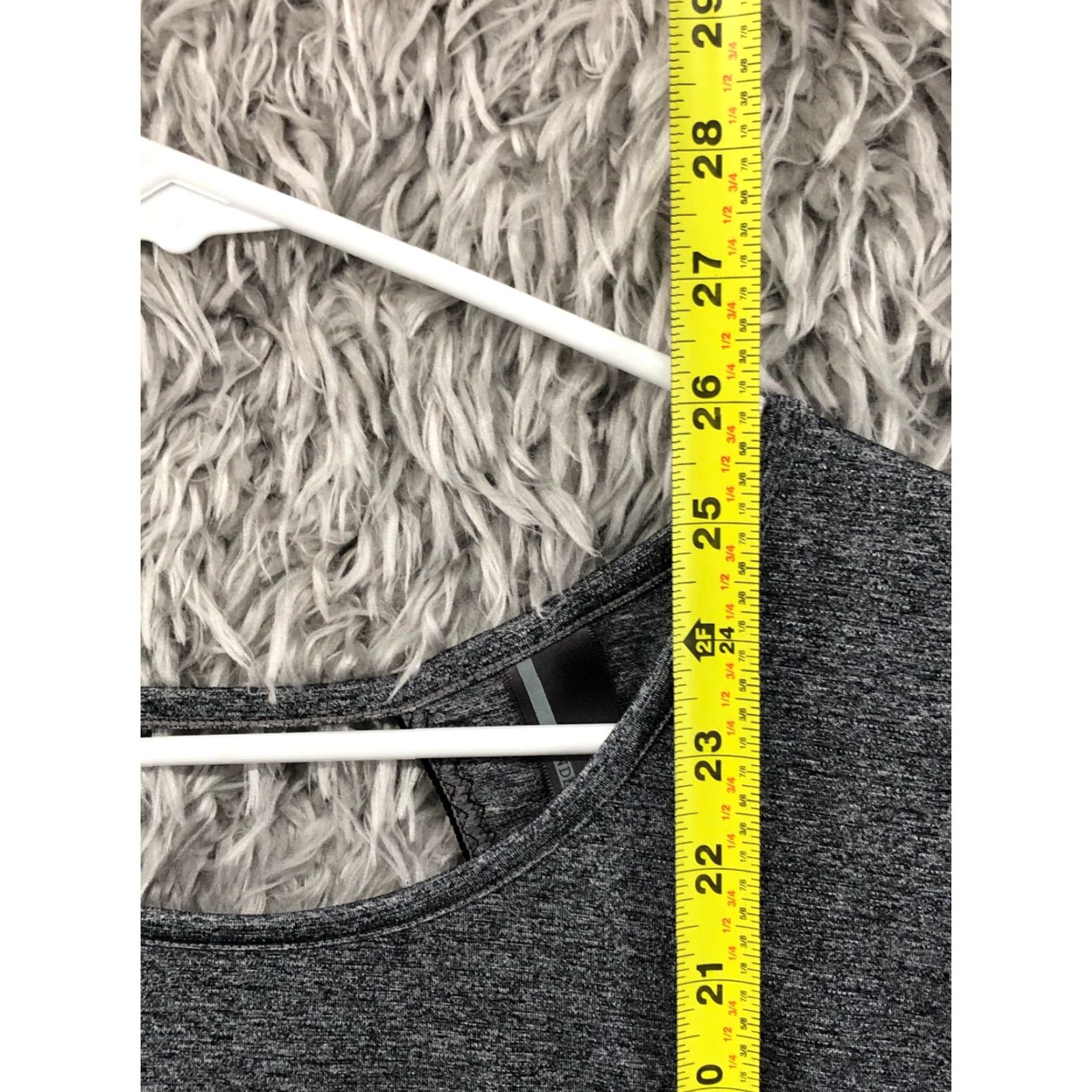 Vintage Mondetta Shirt XL Womens Scoop Neck Short Sleeve Pullover Gray T-Shirt Women Size XL / US 12-14 / IT 48-50 - 3 Thumbnail