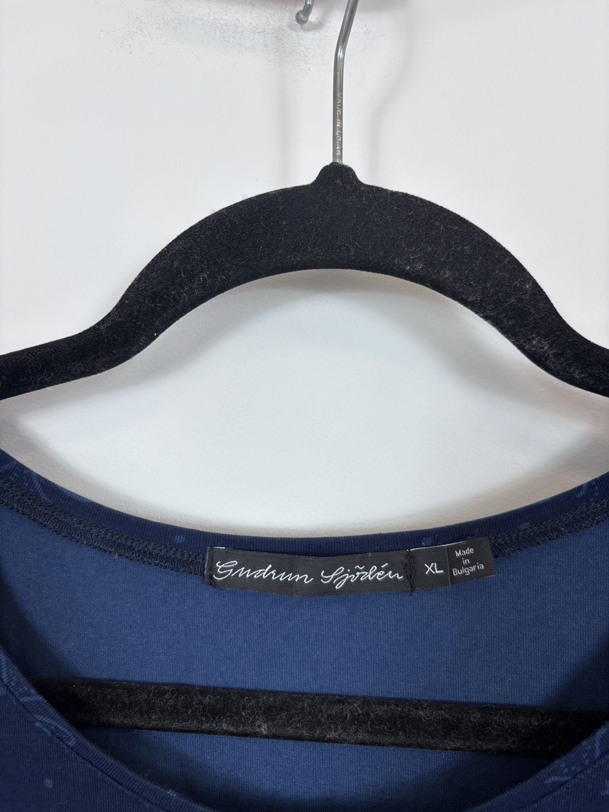 Gudrun Sjoden Gudrun Sjoden Women’s Blue Dotted Butterfly Long Sleeve Tee Size XL / US 12-14 / IT 48-50 - 7 Thumbnail