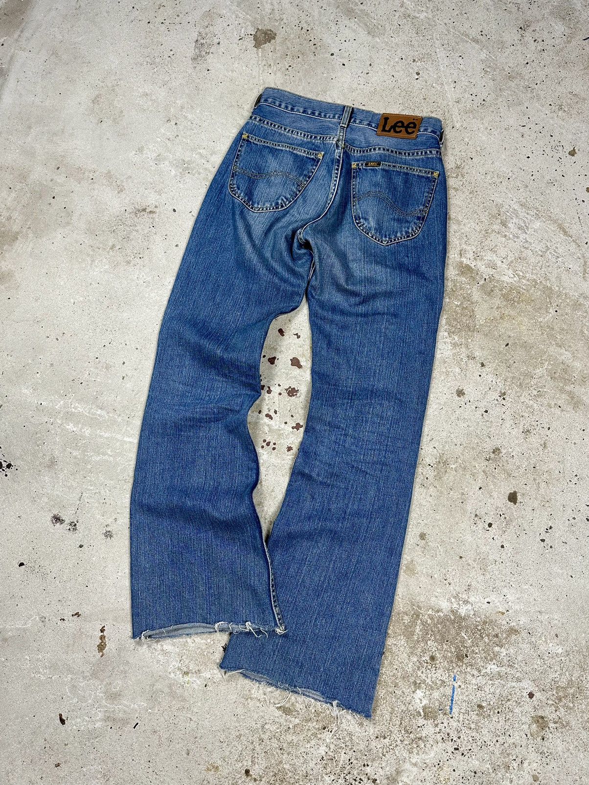 Lee × Vintage Vintage Y2K Lee Flared Bootcut Denim Pants Jeans Size US 28 / EU 44 - 1 Thumbnail