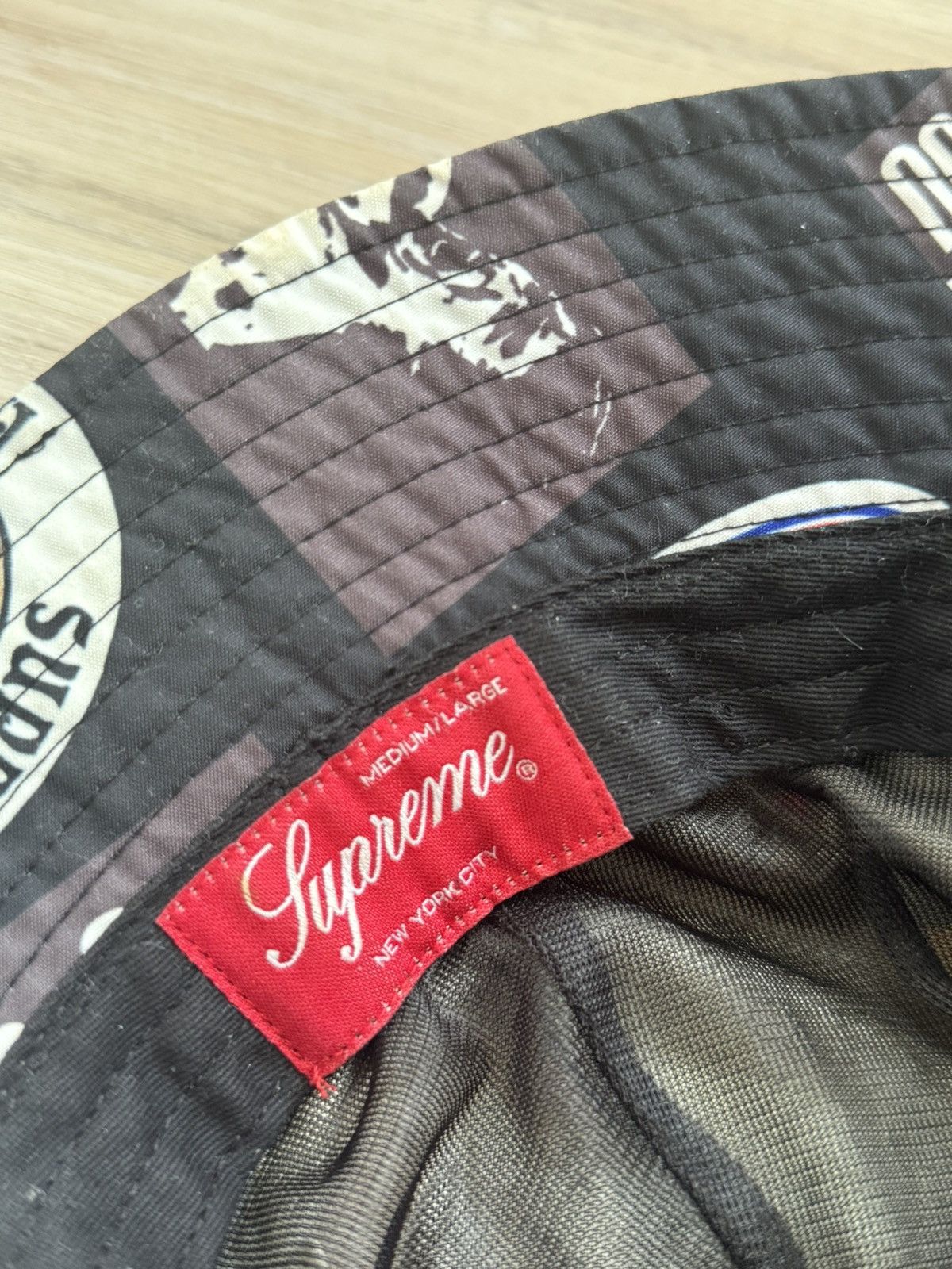 Supreme Gore-Tex Bell Hat Stickers