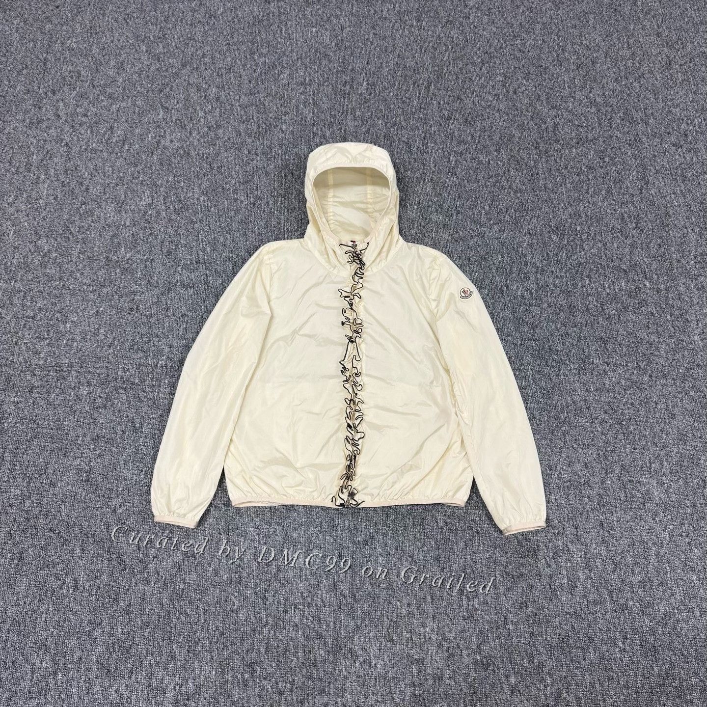 Moncler Moncler Lace Hooded Sun Protection Jacket Size S / US 4 / IT 40 - 1 Thumbnail