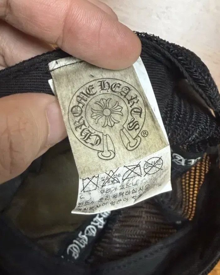 Chrome Hearts Chrome Hearts Rolling Stones Leather Patch Hat Size ONE SIZE - 6 Thumbnail