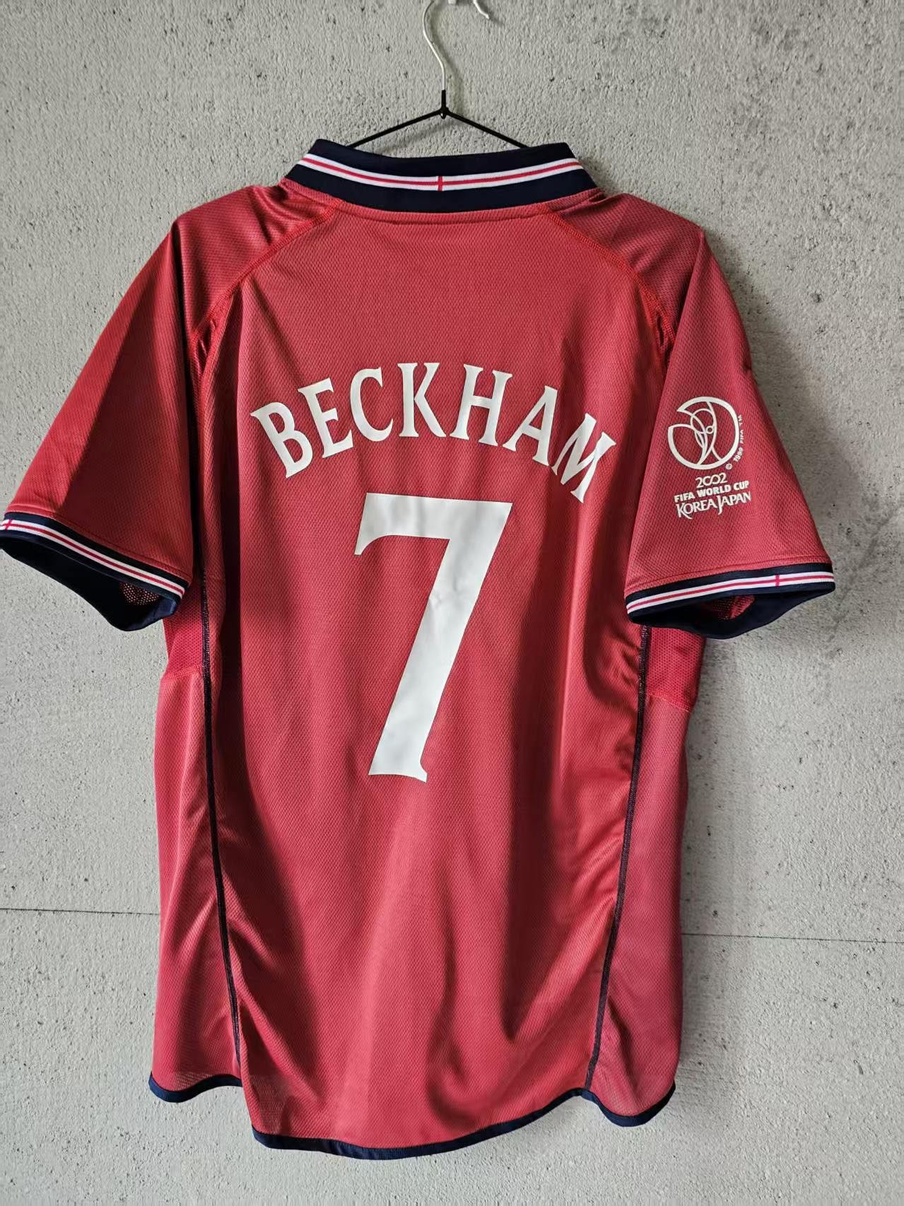 Other 2002 England #7 David Beckham Jersey Size US XL / EU 56 / 4 - 2 Thumbnail